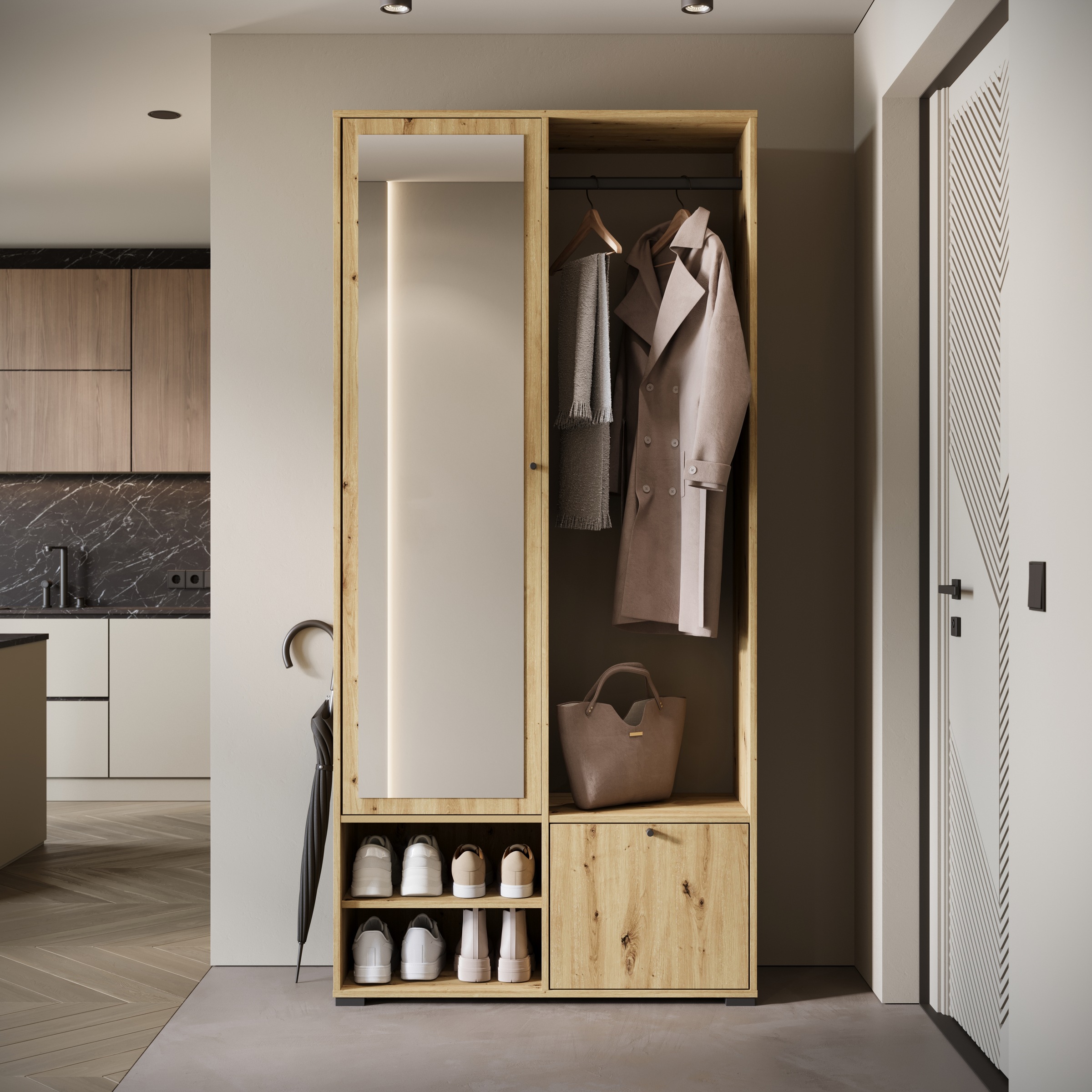 INOSIGN Garderobenschrank »,Kompaktgarderobe, Garderoben-Set DINO«, Gardero günstig online kaufen
