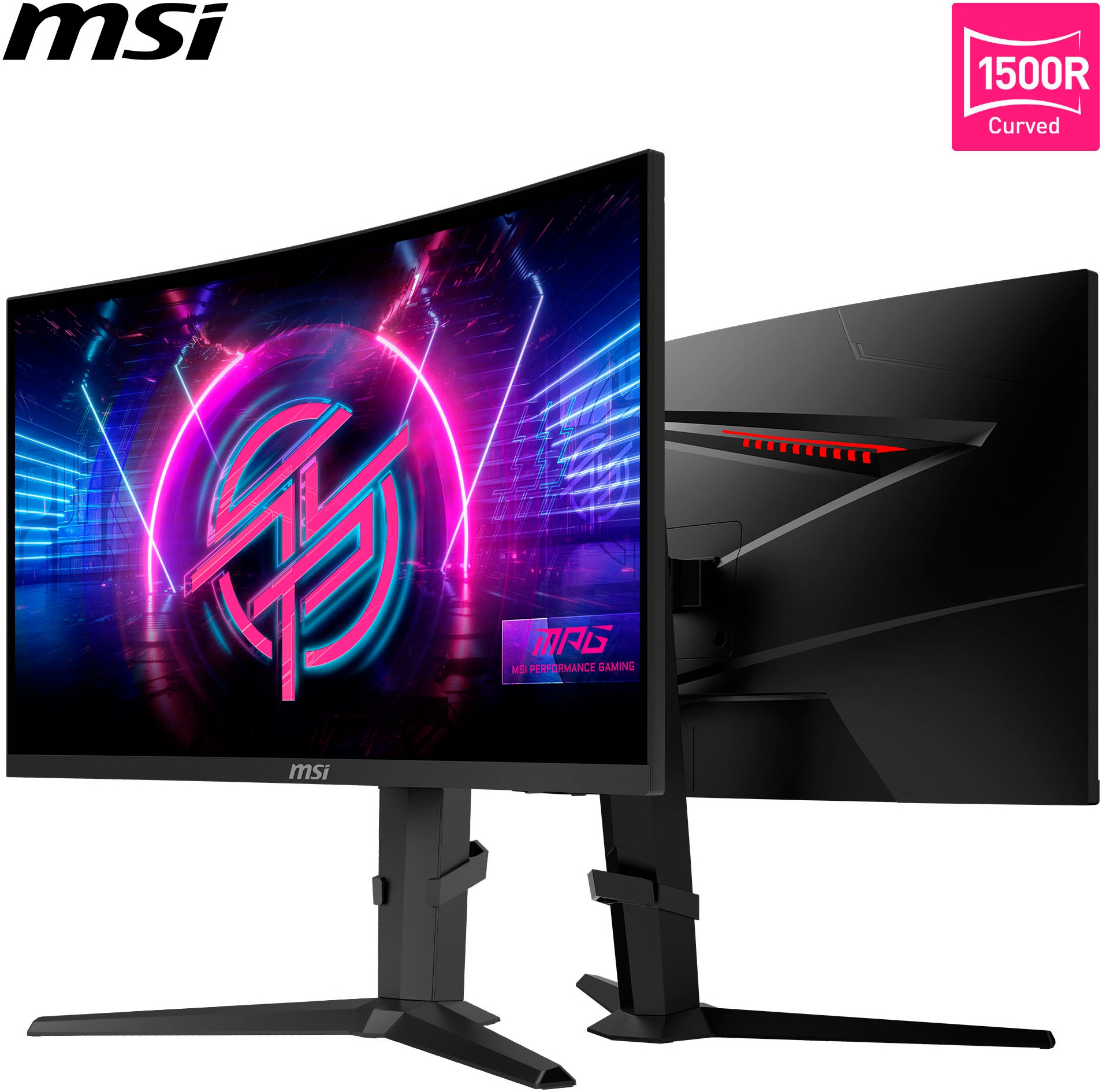 MSI Curved-Gaming-Monitor »MPG 275CQRXF«, 69 cm/27 Zoll, 2560 x 1440 px, WQHD, 0,5 ms Reaktionszeit, 240 Hz