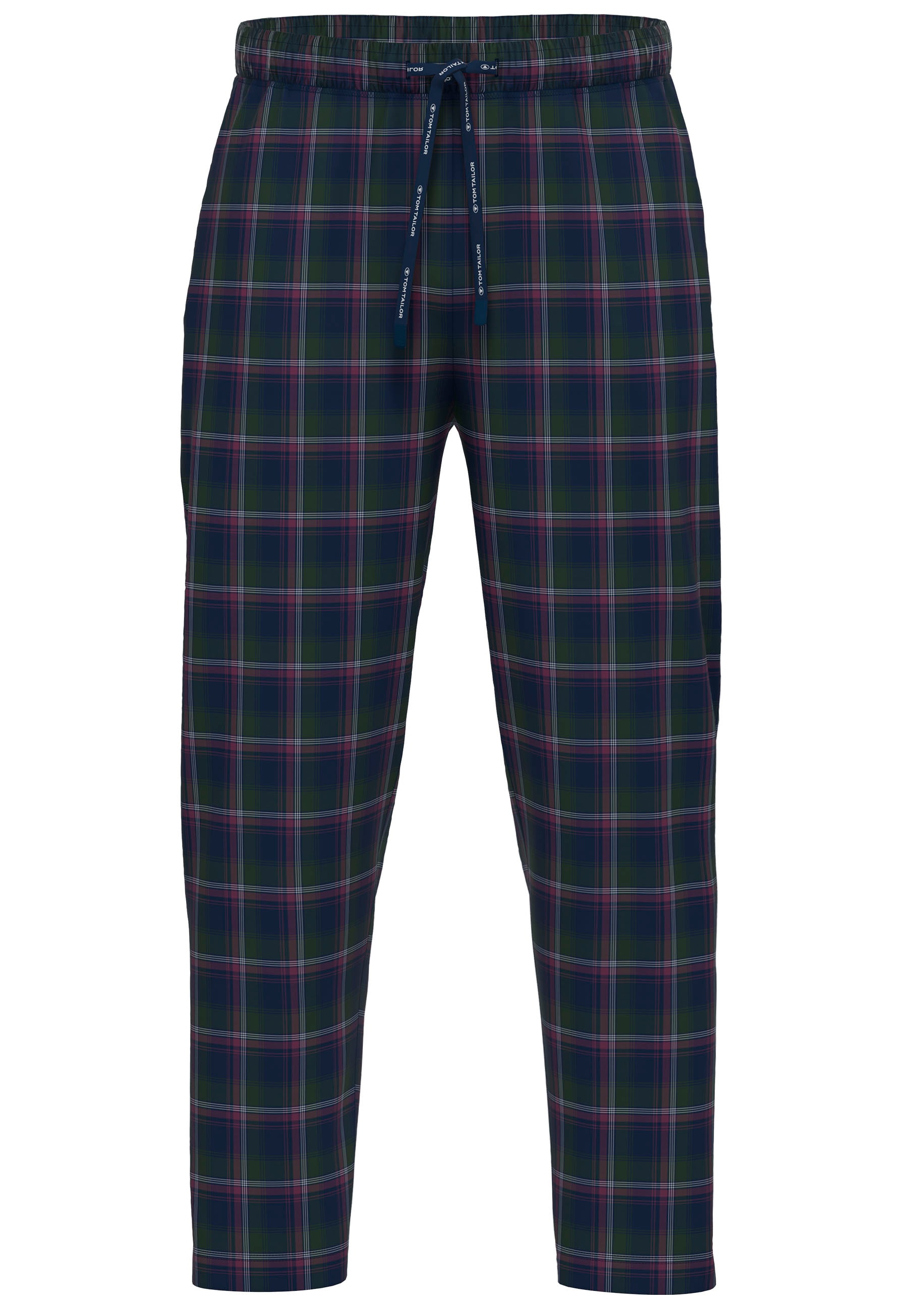 TOM TAILOR Pyjamahose »Milos«  mit elastischem Bund, Kordelzug, kariert