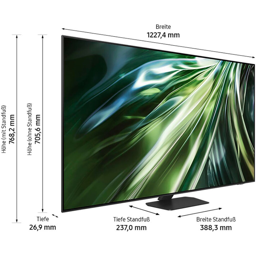 Samsung QLED-Fernseher »GQ55QN90DAT«, 138 cm/55 Zoll, 4K Ultra HD, Smart-TV