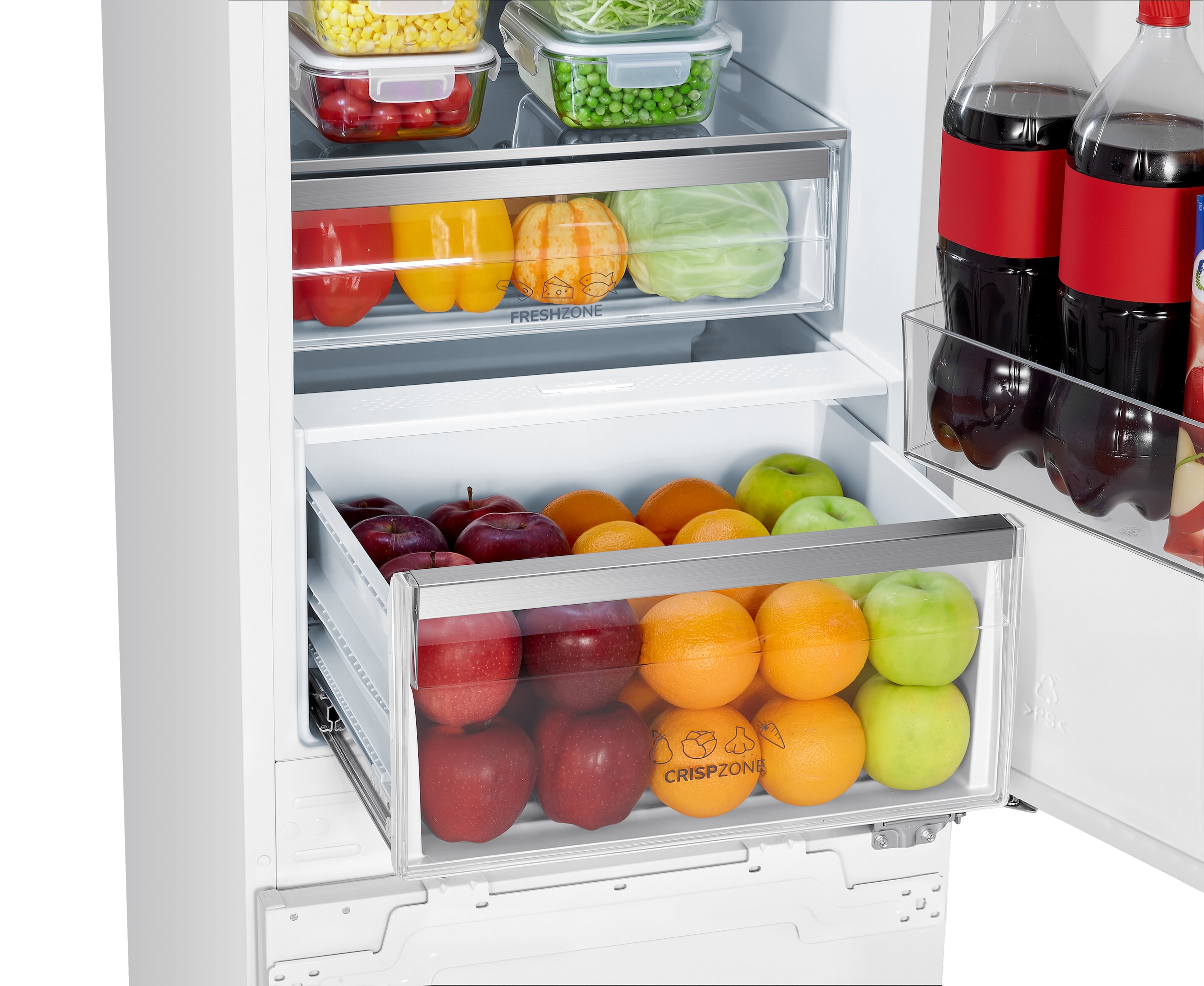 Hanseatic Einbaukühlgefrierkombination »HEKGS17754CNF« 177,2 cm hoch 54 cm breit