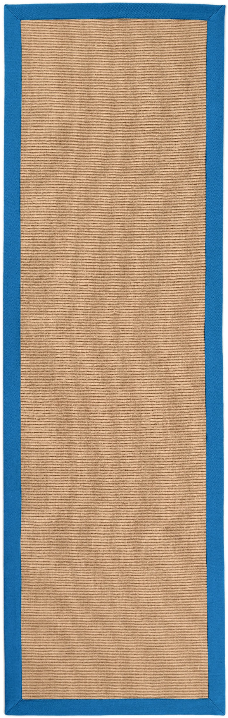 carpetfine Sisalteppich »Sisal«, rechteckig, 5 mm Höhe, mit farbiger Bordür günstig online kaufen