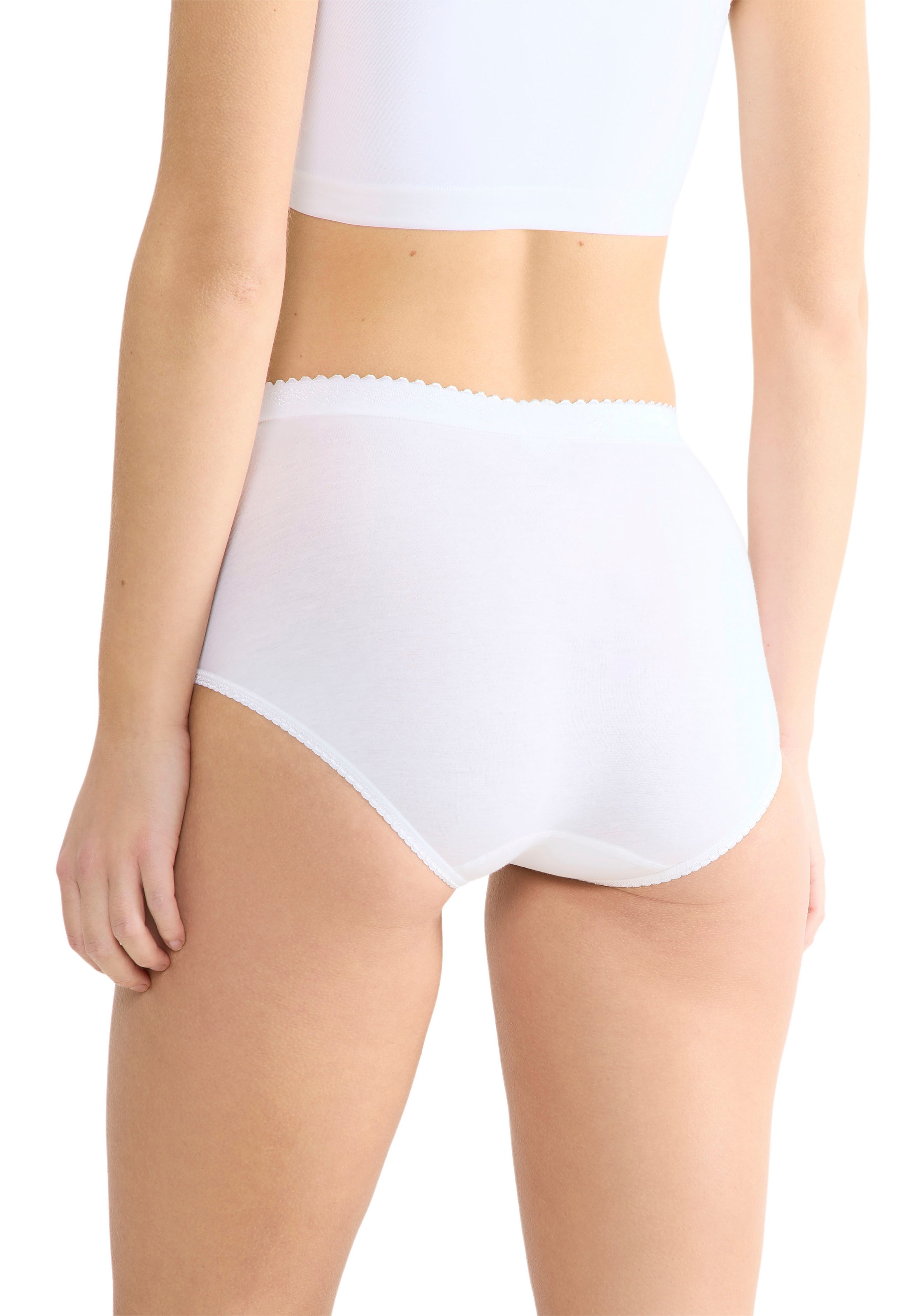 sloggi Shapingslip »Control« 2er Pack,  doppellagige Bauchpartie, formend, Baumwollmix, elastisch