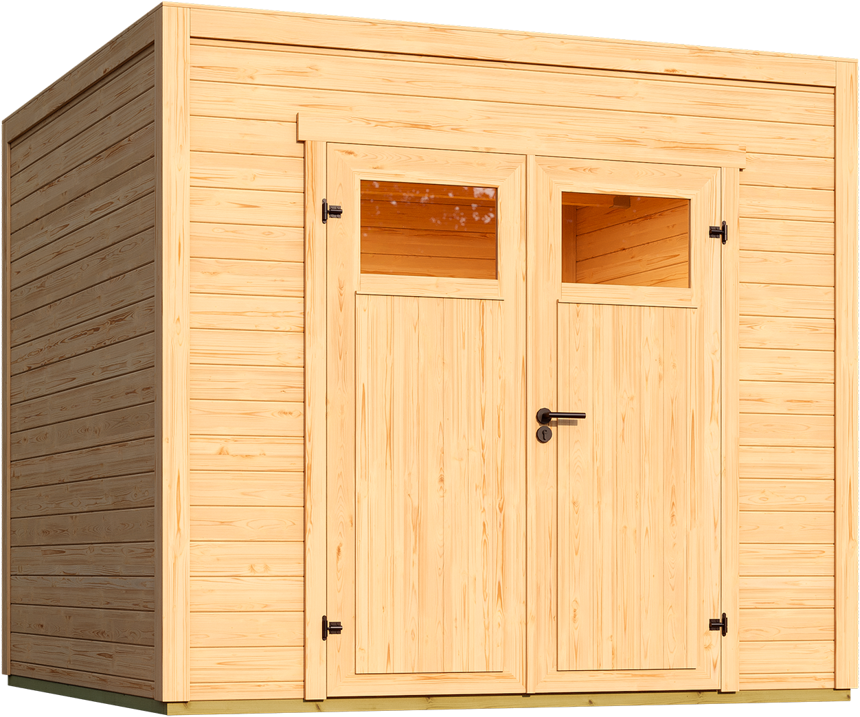 weka Gartenhaus »Batu/Nika 2«, 28 mm starke Blockbohlen