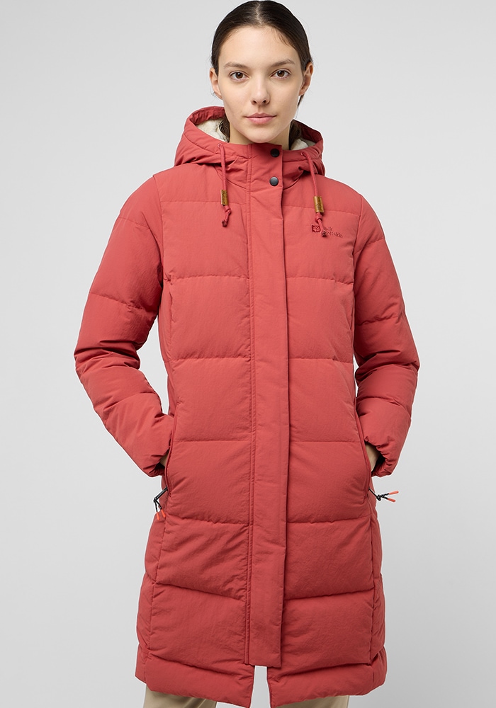 Jack Wolfskin Daunenmantel »NORDLICHT COAT W«