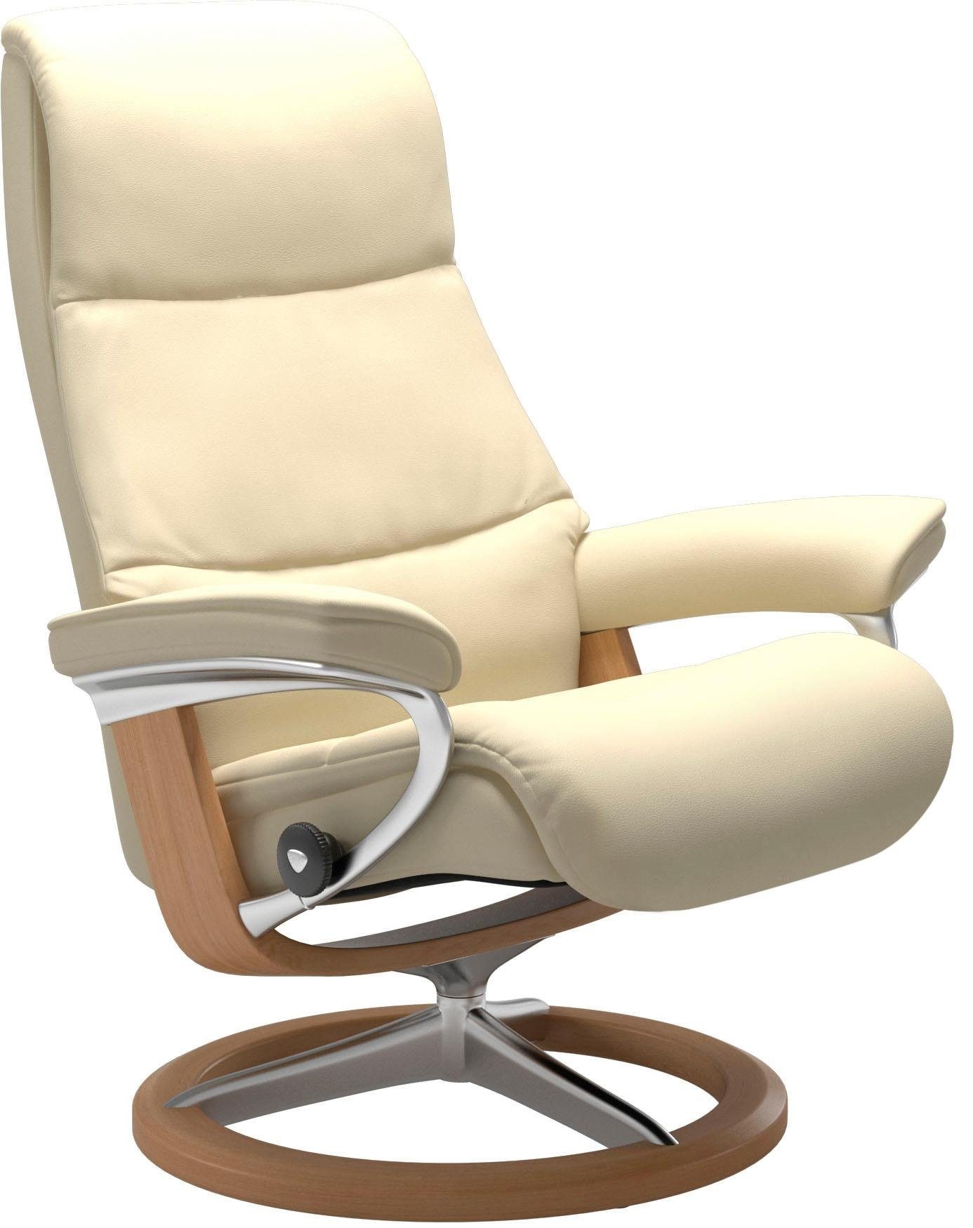 Stressless Relaxsessel "View", (Set, Relaxsessel mit Hocker), mit Signature günstig online kaufen