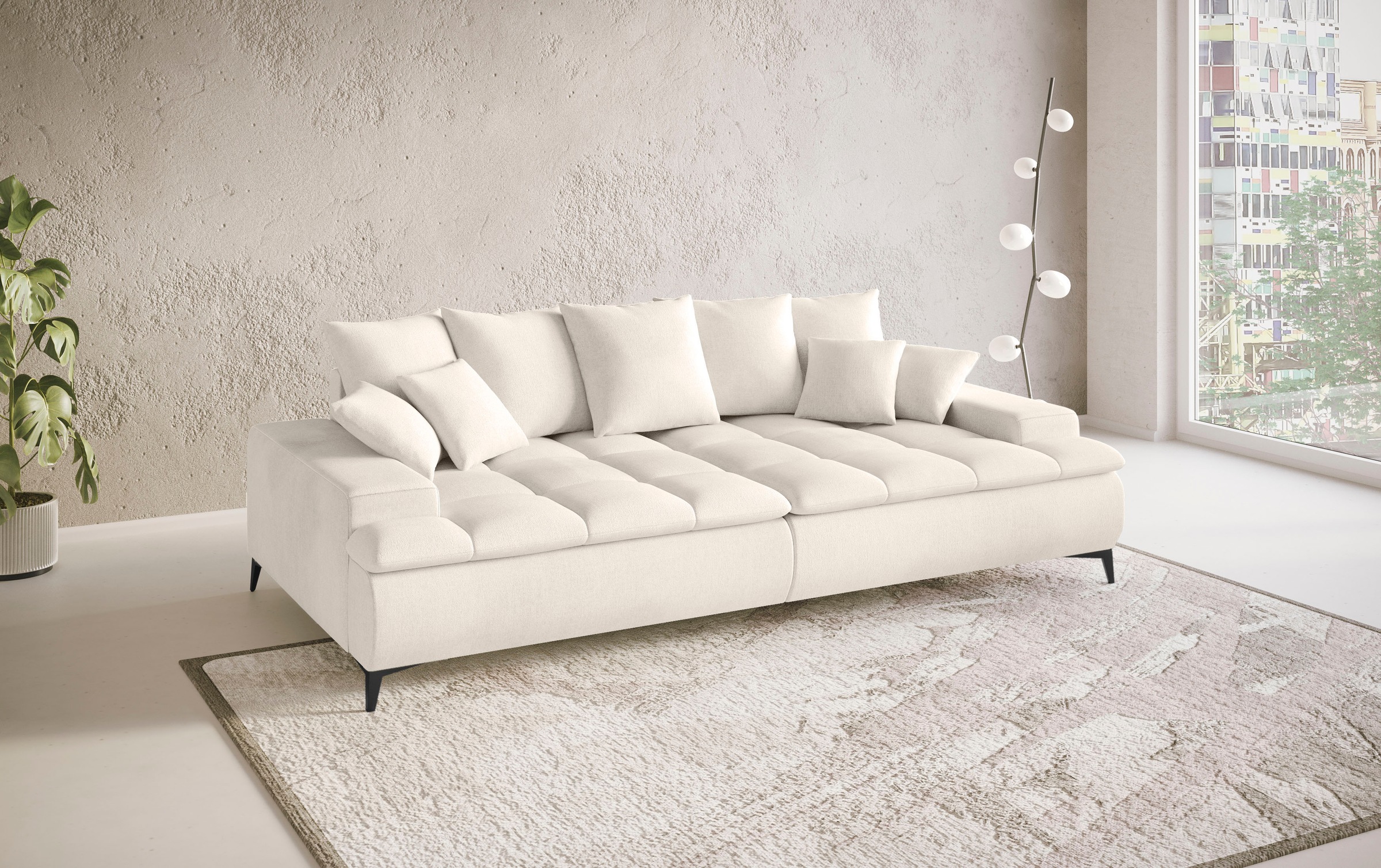 Mr. Couch Big-Sofa »Haiti III«, Mit Kaltschaum, bis 140 kg belastbar