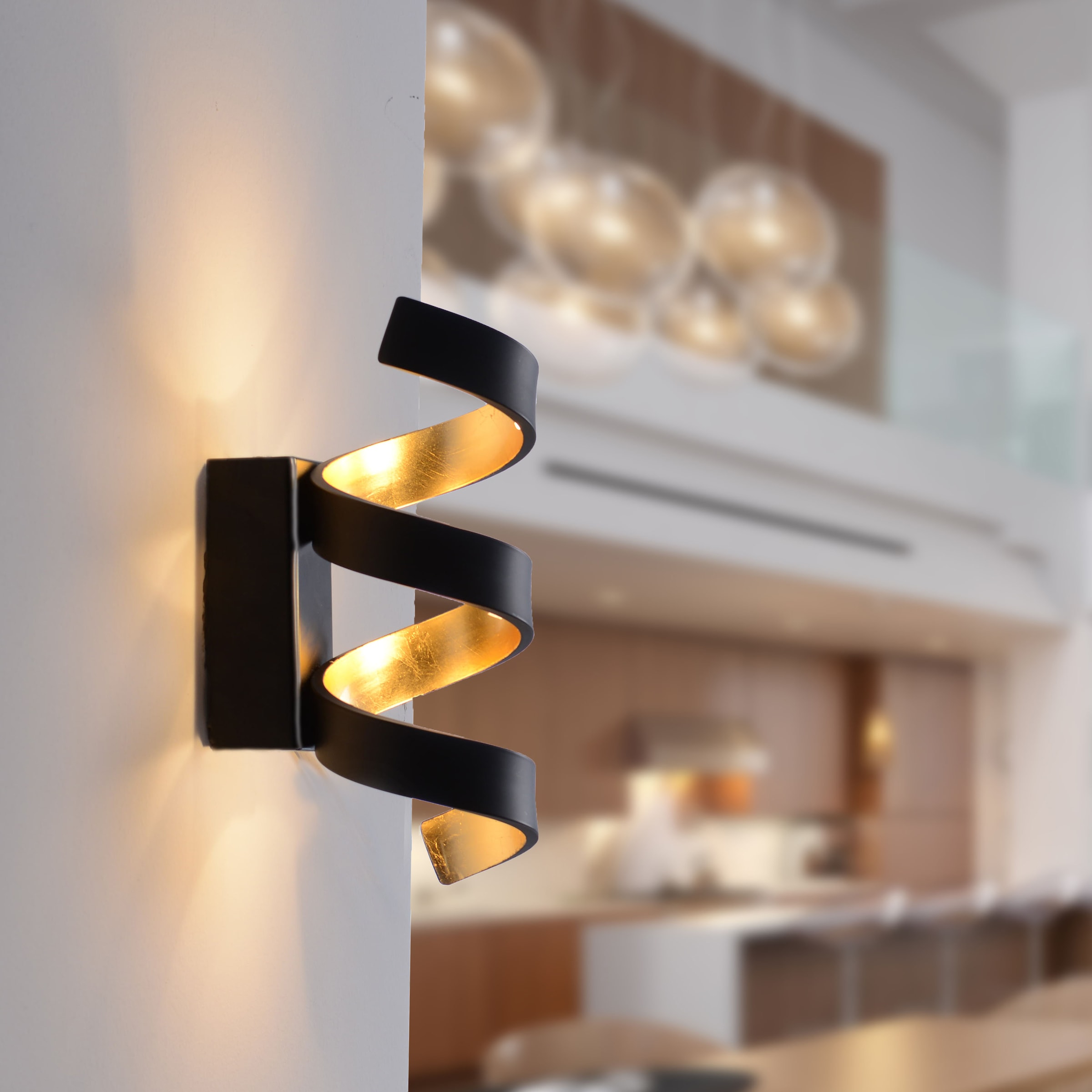 ECO-LIGHT LED Wandleuchte »HELIX«, Leuchtmittel LED-Modul | LED fest integriert