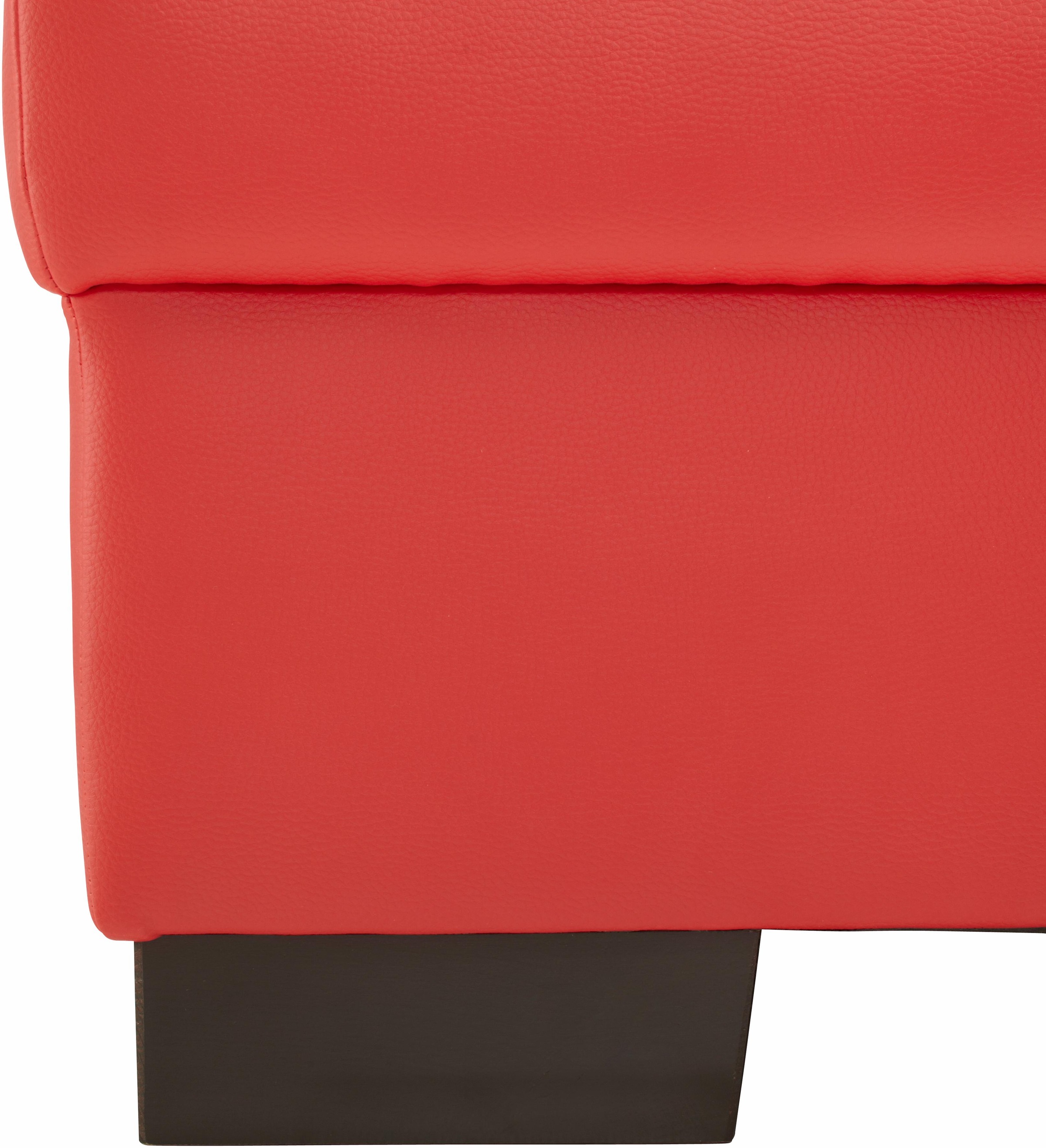 DOMO collection Wohnlandschaft »Norma Top, elegant und modern, flache Armlehnen, komfortabel, U-Form«, wahlweise mit Bettfunktion, mit viel Platz