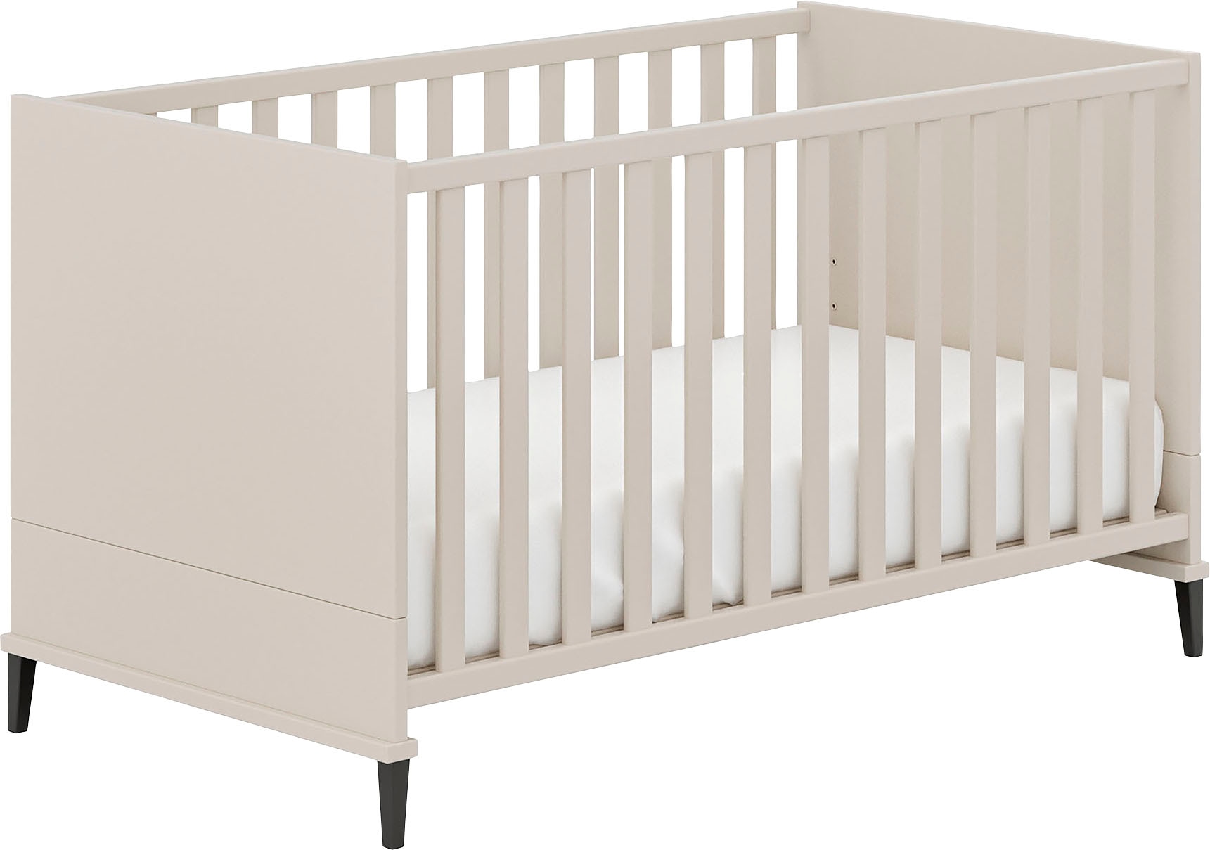 Babybett »ARI, by PAIDI«, 4-fach höhenverstellbar, umbaubar zum Juniorbett Kindersofa