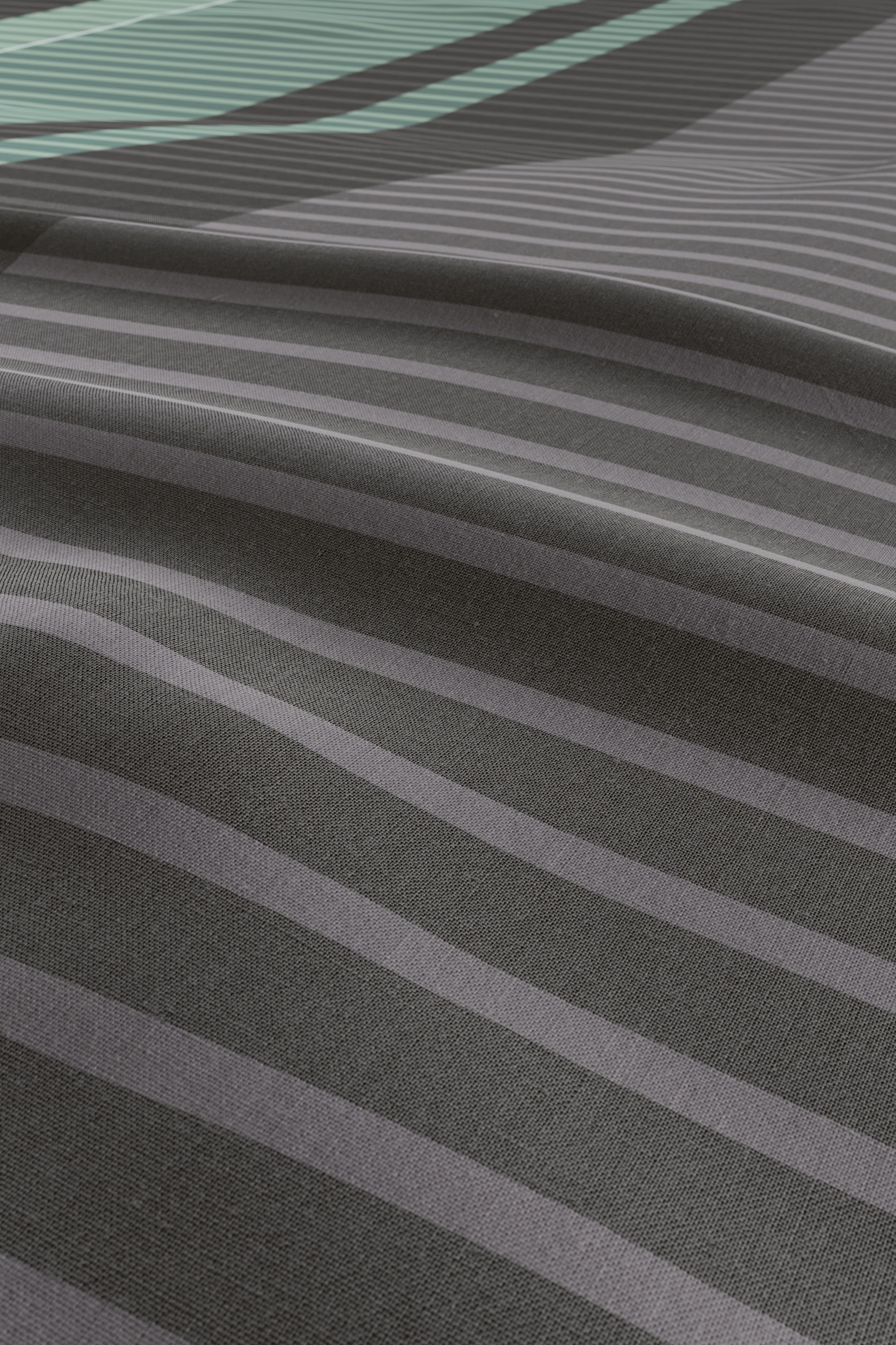 my home Bettwäsche »Philine« 2 Stk. tlg. mit modernen Streifen, Bettwäsche aus Baumwolle, ab Gr. 135x200 cm