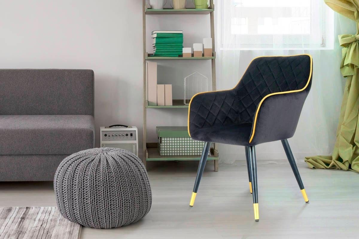 Kayoom Stuhl »Amino 525, stilvoller Design-Stuhl,samtweicher Bezug aus Velv günstig online kaufen