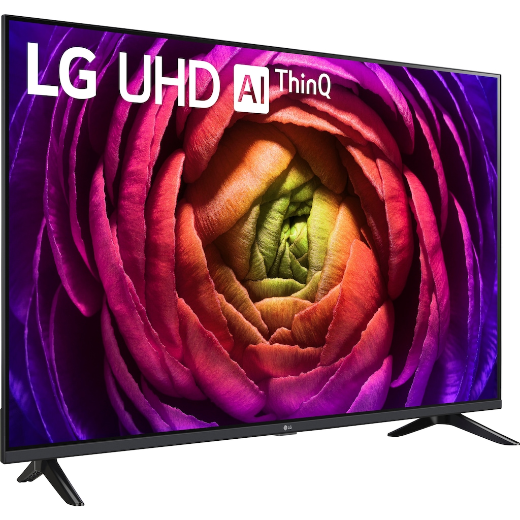 LG LCD-LED Fernseher »43UR73006LA«, 108 cm/43 Zoll, 4K Ultra HD, Smart-TV, UHD,α5 Gen6 4K AI-Prozessor,Direct LED,AI Sound,WebOS 23