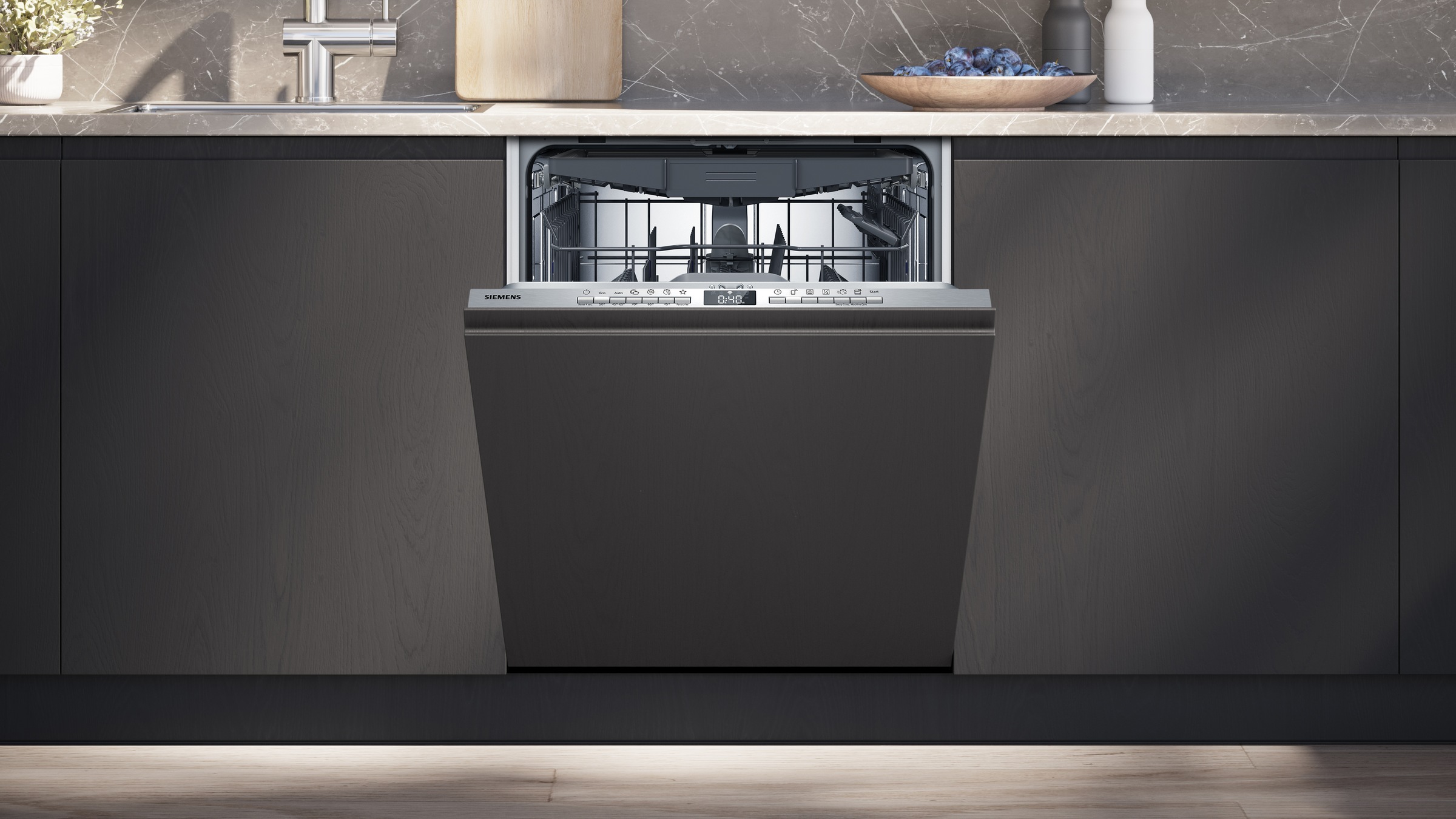 SIEMENS vollintegrierbarer Geschirrspüler XXL, iQ300 »SX63EX06VE«, 14 Maßge günstig online kaufen