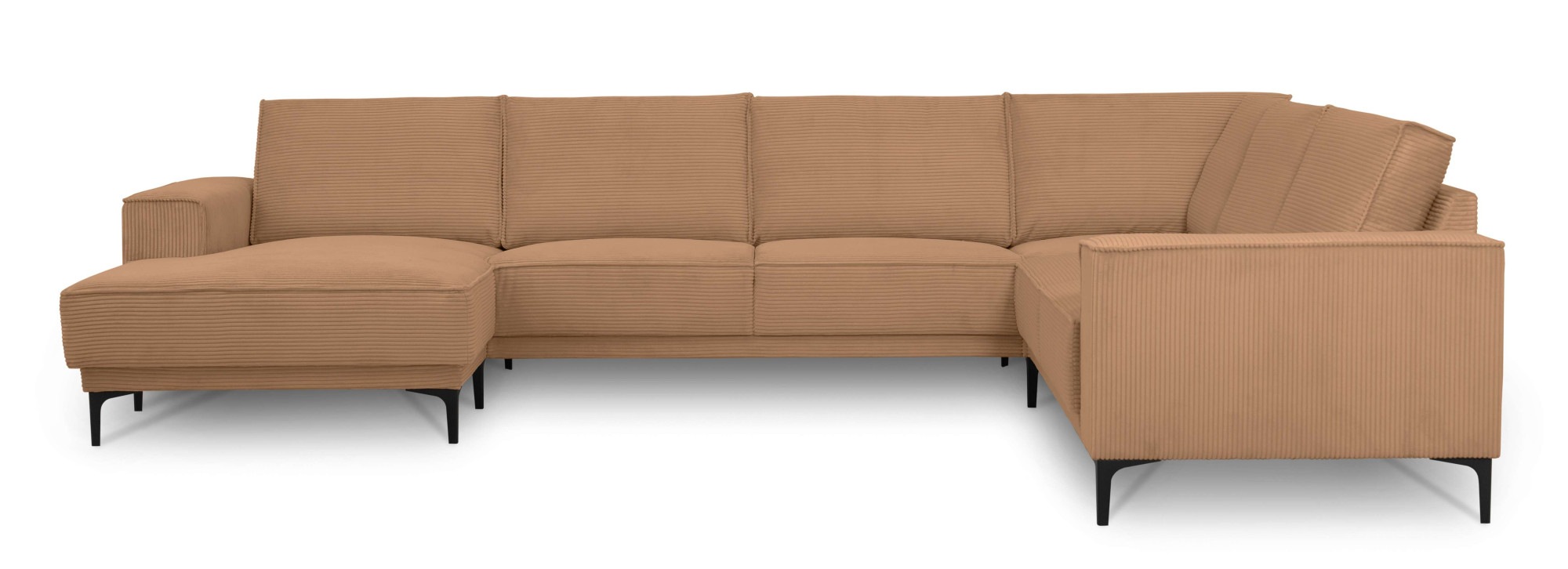 OTTO home Wohnlandschaft »XXL Sofa Oland, Struktur, Flachgewebe, Luxus-Micr günstig online kaufen
