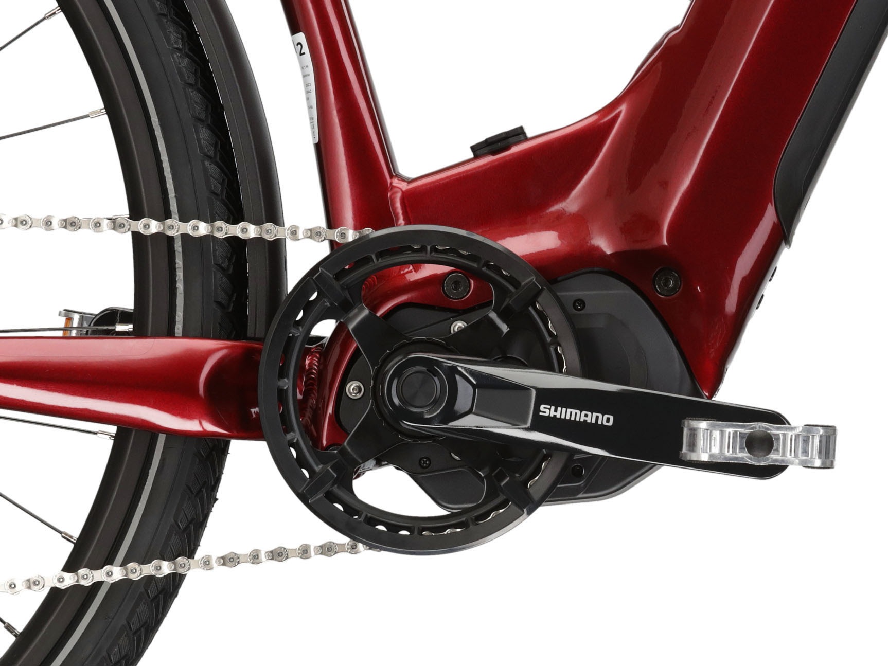 Kross »E-Trekkingrad Trans Hybrid LS 3.0 28 Zoll rot« 8 Gang Shimano Acera T3000 Schaltwerk Kettenschaltung Mittelmotor 250 W SHIMANO 36 V/250 W, Mittelmotor DU-E500