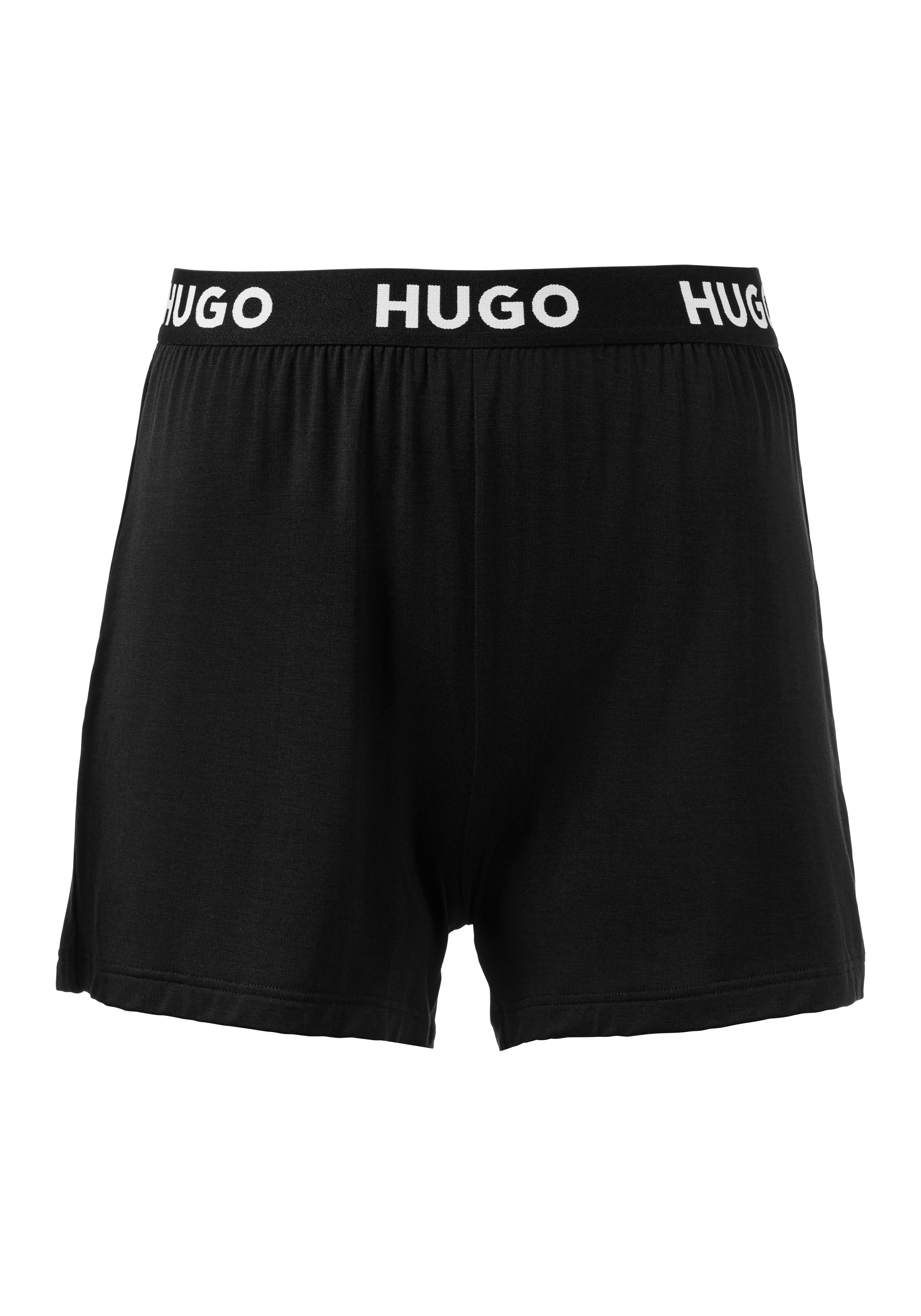 HUGO Underwear Schlafshorts »UNITE Shorts«, mit Hugo Logo-Elastiktape am Bund