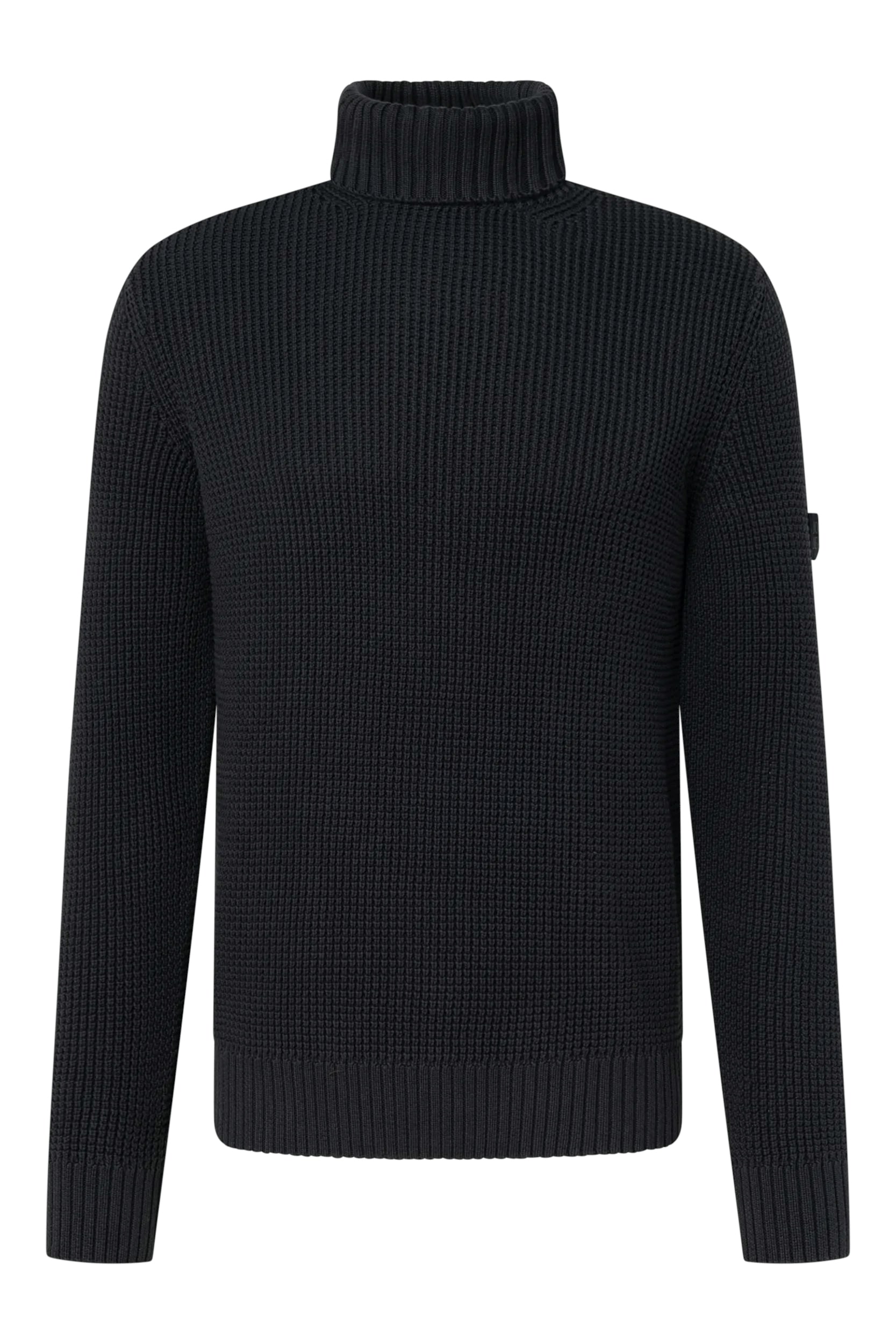 Joop Jeans Rollkragenpullover »Horiano« aus Perlfangstrick