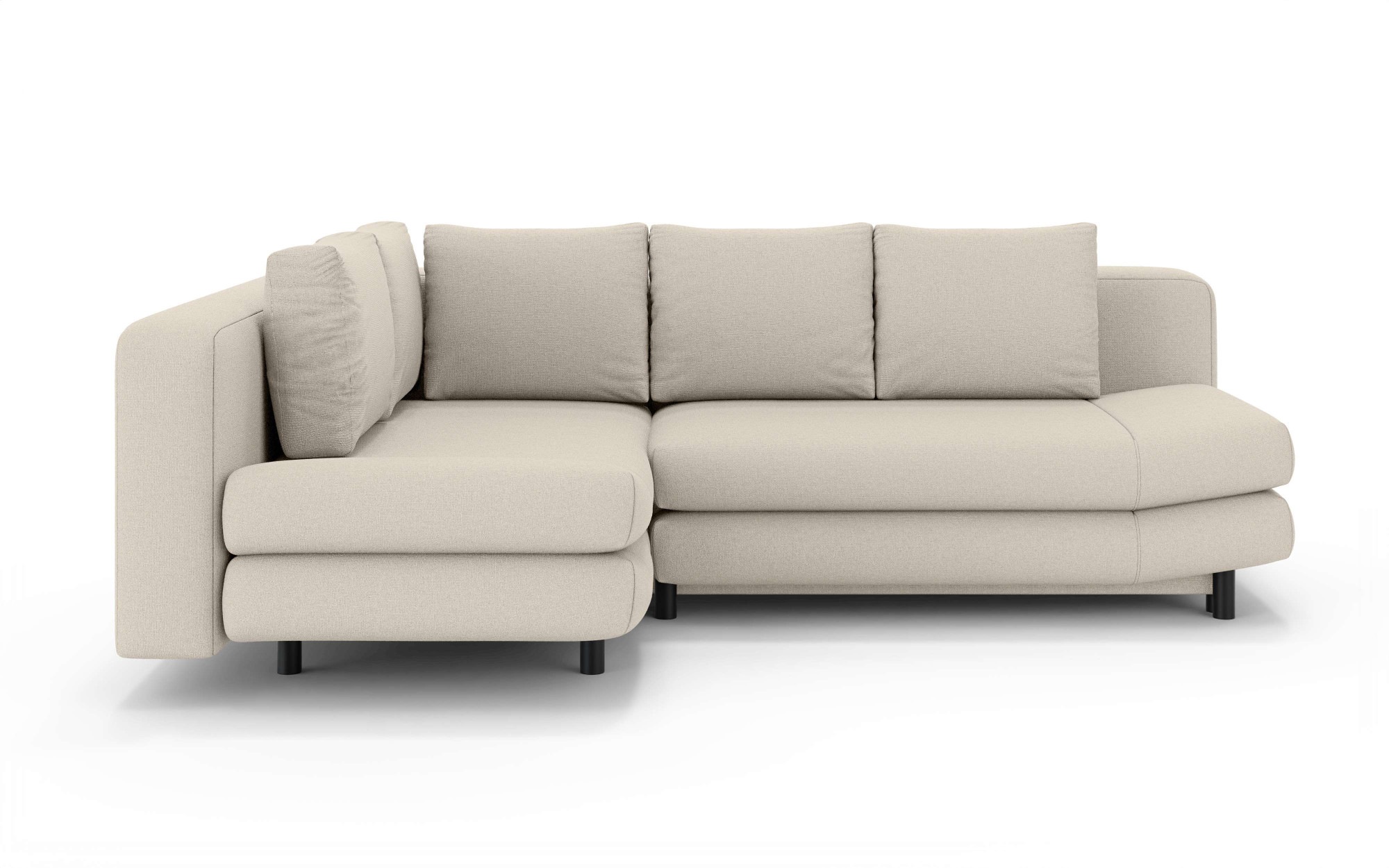 Home affaire Ecksofa »LENNARA Schlafsofa mit Bettkasten, Maße B/T/H: 234/17 günstig online kaufen