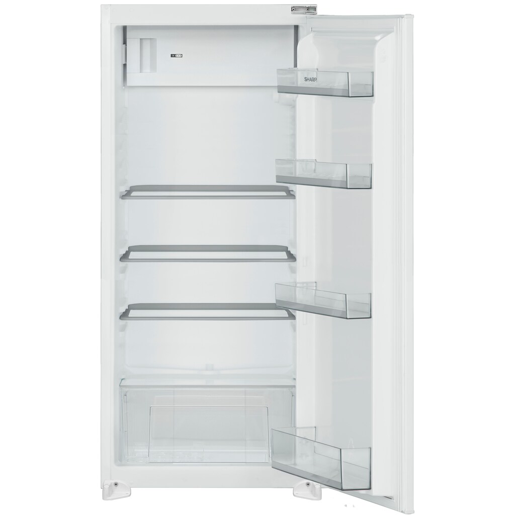 Sharp Einbaukühlschrank, SJ-LE192M1X-EU, 122,5 cm hoch, 54 cm breit