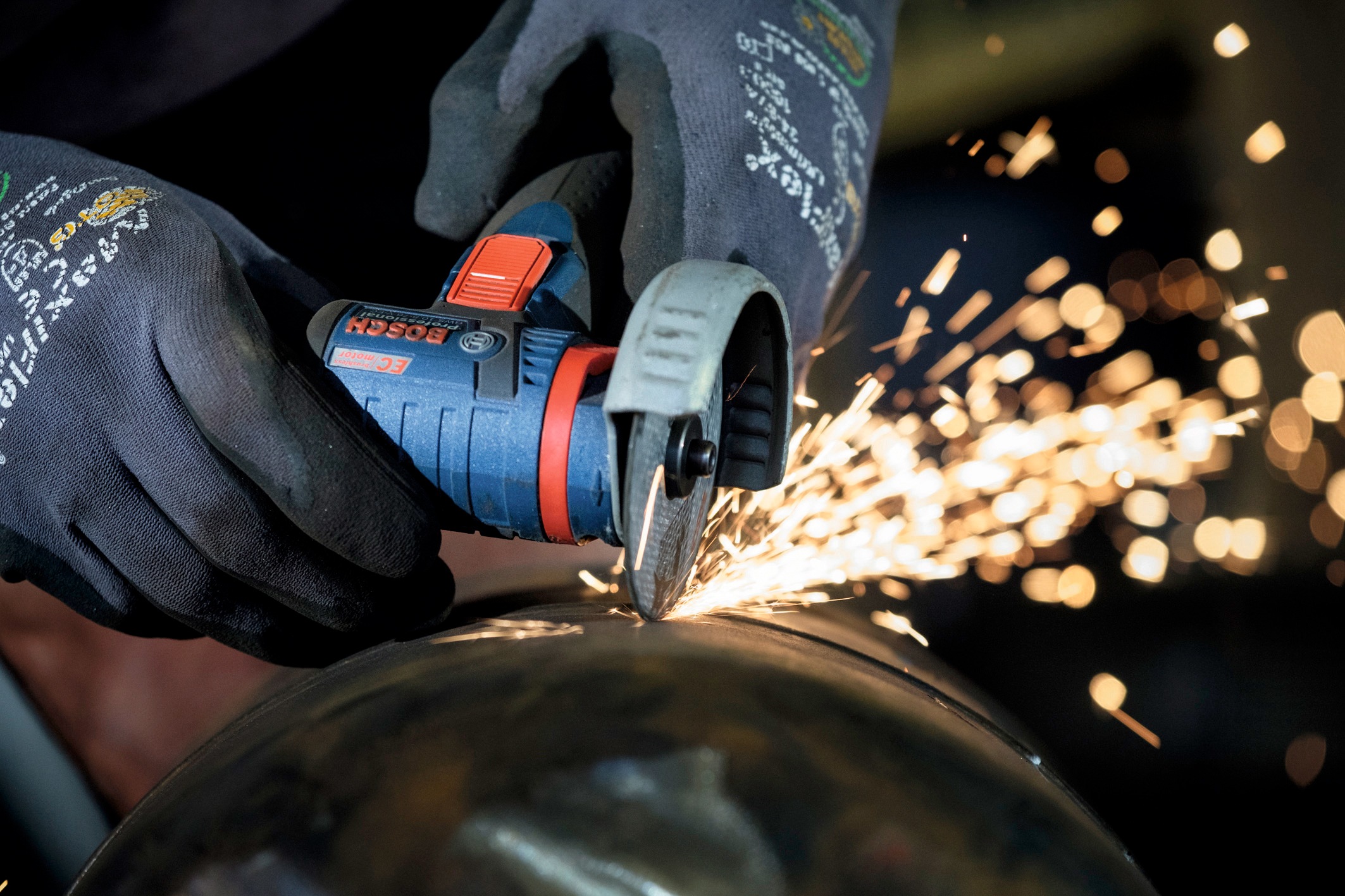 Bosch Professional Akku-Winkelschleifer »GWS 12V-76 Professional« ohne Akku und Ladegerät