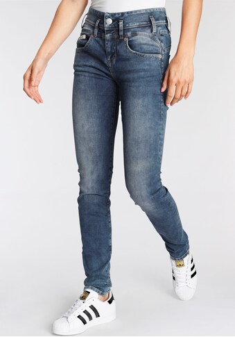 Herrlicher Slim-fit-Jeans »PEARL SLIM REUSED DENIM«, Nachhaltige Premium-Qualität... kaufen