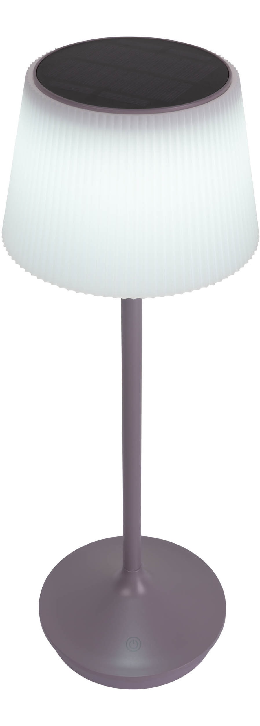 näve LED Tischleuchte »Solarleuchte / Akkuleuchte "EMMI"«, 1 flammig, Leuchtmittel LED-Modul | LED fest integriert, Solarbetrieb, Akkubetrieb, CCT, Berührungssensor, Akkutischleuchte
