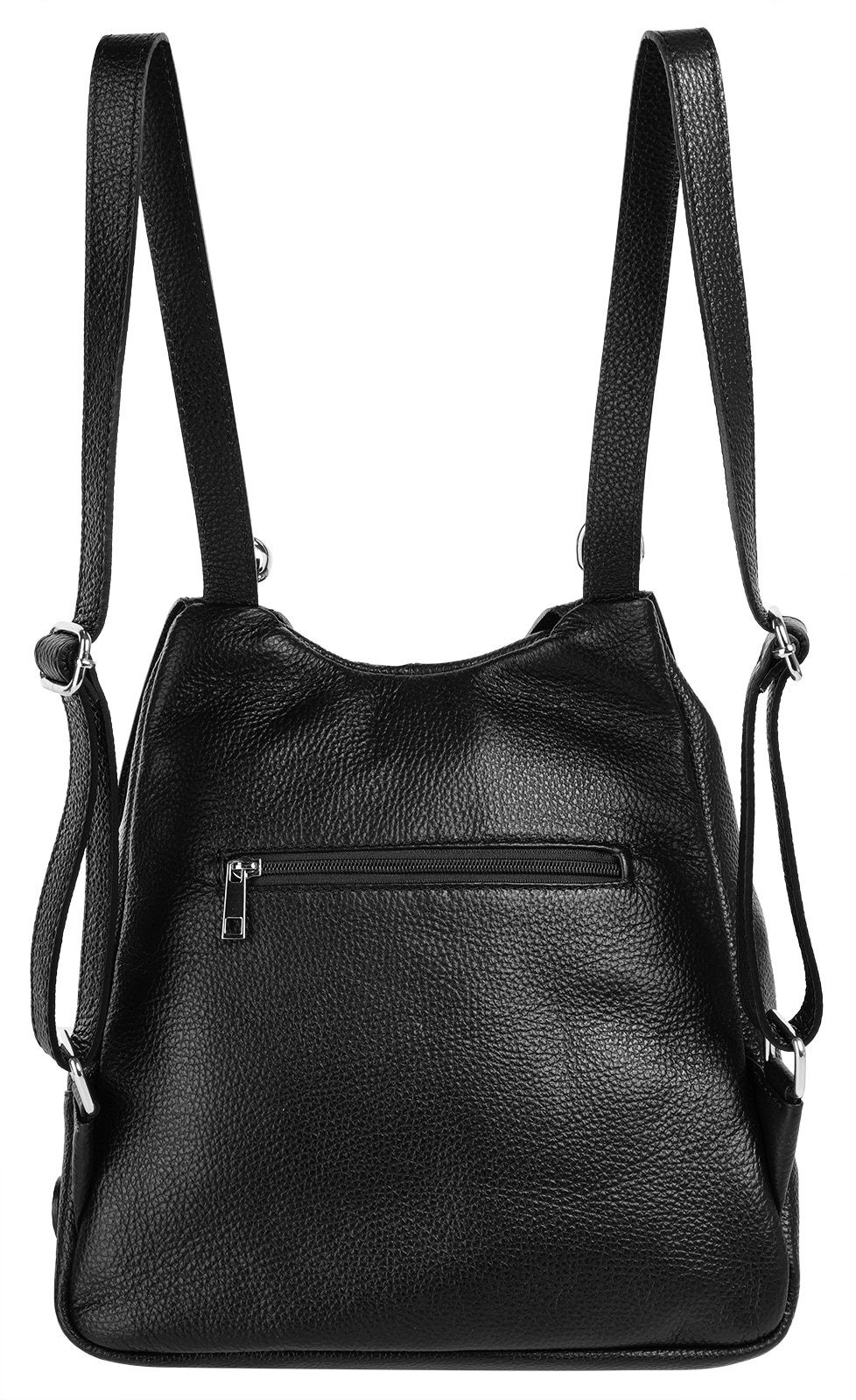Cluty Cityrucksack, echt Leder, Made in Italy