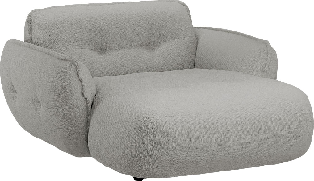 BETYPE Chaiselongue »Be Fluffy«, Softes Sitzgefühl, moderne Kedernaht, hochwertiger Bezug