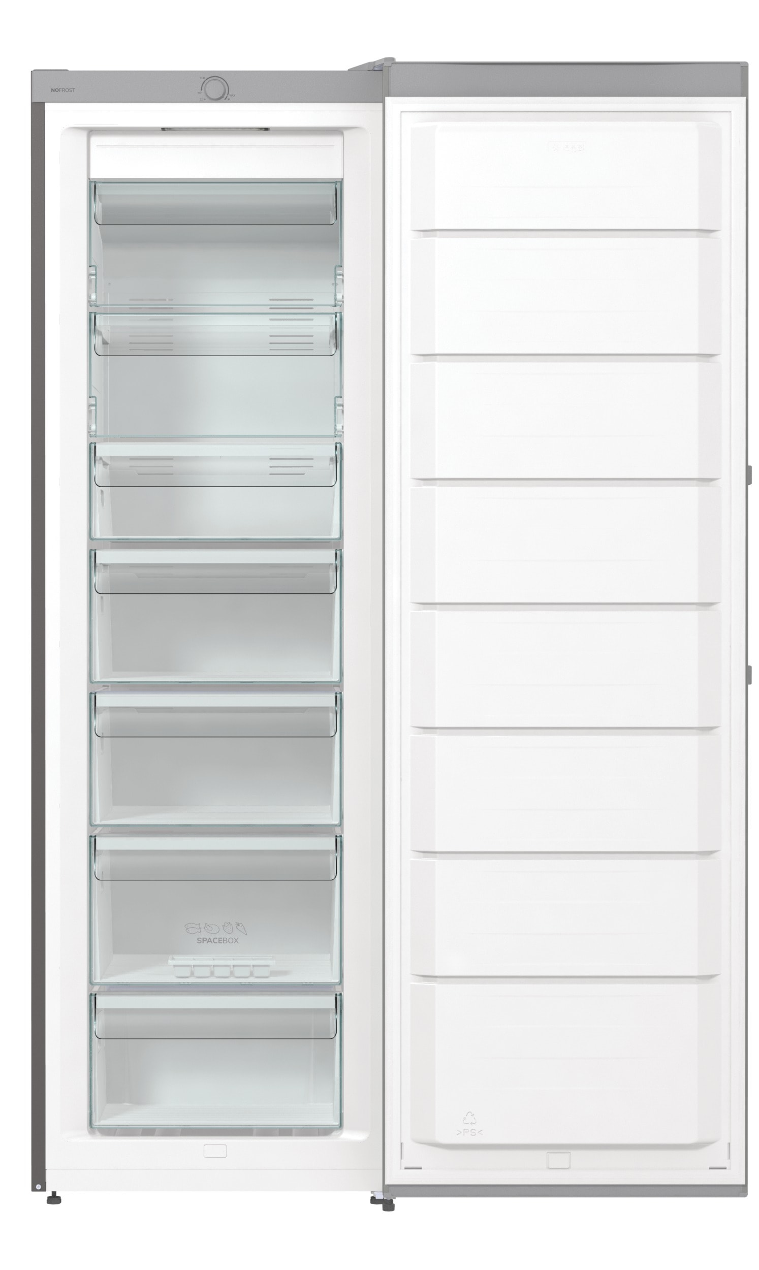GORENJE Gefrierschrank »FN 619 EES5«, 185 cm hoch, 59,5 cm breit, NoFrost - nie wieder abtauen!