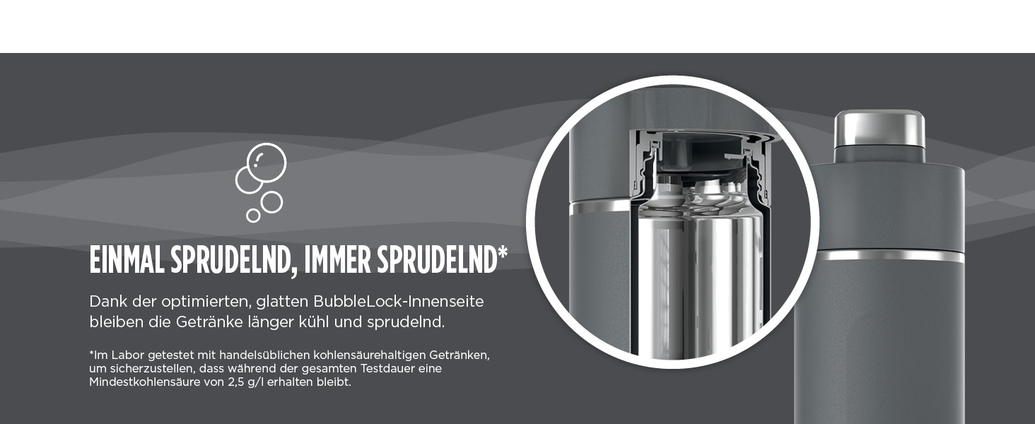 NINJA Isolierflasche »Ninja Thirsti Reiseflasche – 530 ml DW1801EUU / 700 ml DW2401EUU«, Getränke bleiben 24 Stunden kalt, 12 Stunden heiß, Eis hält 2 Tage