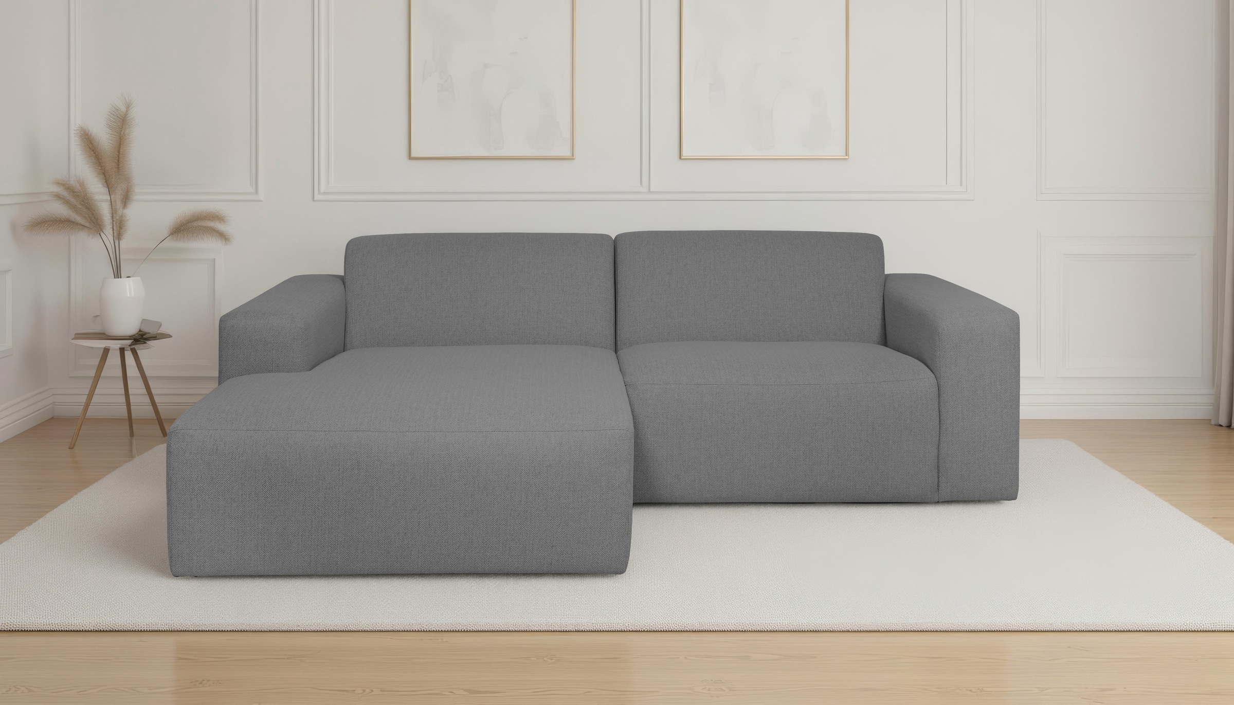 OTTO home Ecksofa »Koa, 228 cm, L-Form, Modulsofa in Cord, Chenille, Strukt günstig online kaufen