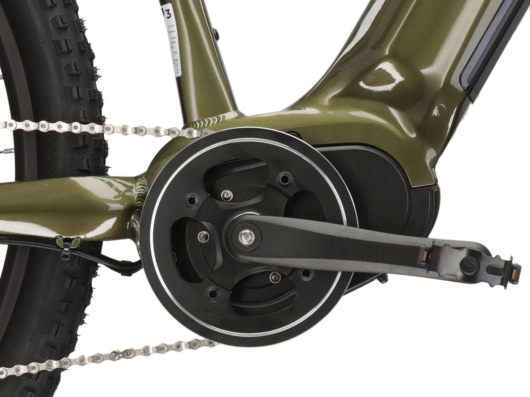 Kross E-Bike »E-MTB Hexagon Boost 4.0 29 Zoll braun«, 9 Gang, microSHIFT, ADVENT M6195, Mittelmotor 250 W
