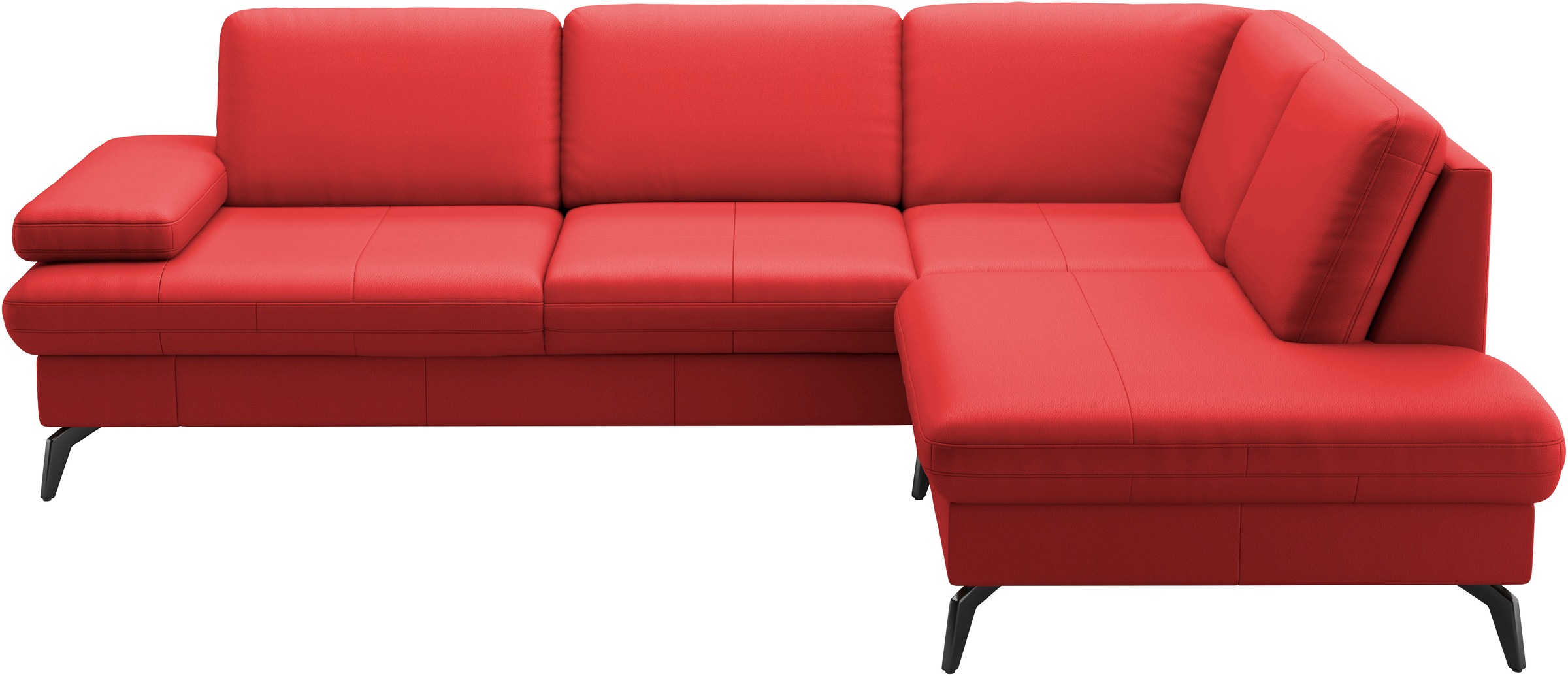 sit&more Ecksofa »Morris L-Form, inkl. Sitztiefenverstellung«, wahlweise mit Armteilverstellung, Bettfunktion & Bettkasten