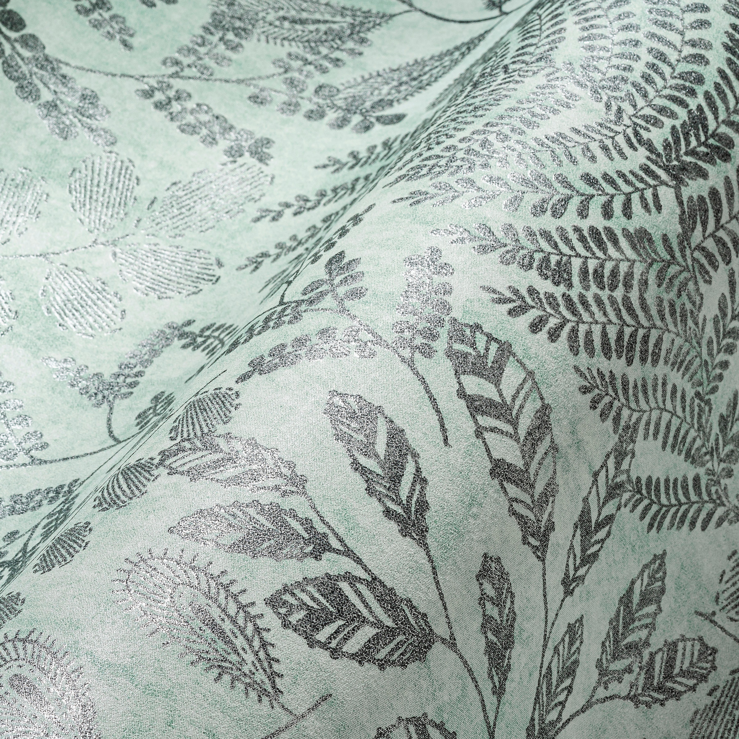 A.S. Création Vliestapete »THE BOS Blätter Floral«, matt-gemustert-neutral, Florale Tapete Tapete Floral Tapeten Wohnzimmer Schlafzimmer Küche