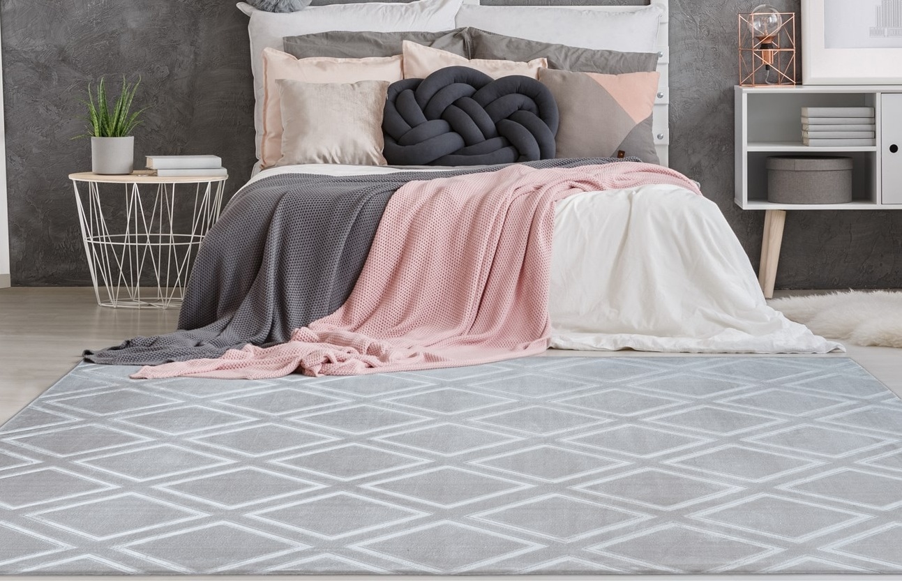 calo-deluxe Teppich »Latemar 400«, rechteckig, 7 mm Höhe, Hoch -Tief Strukt günstig online kaufen