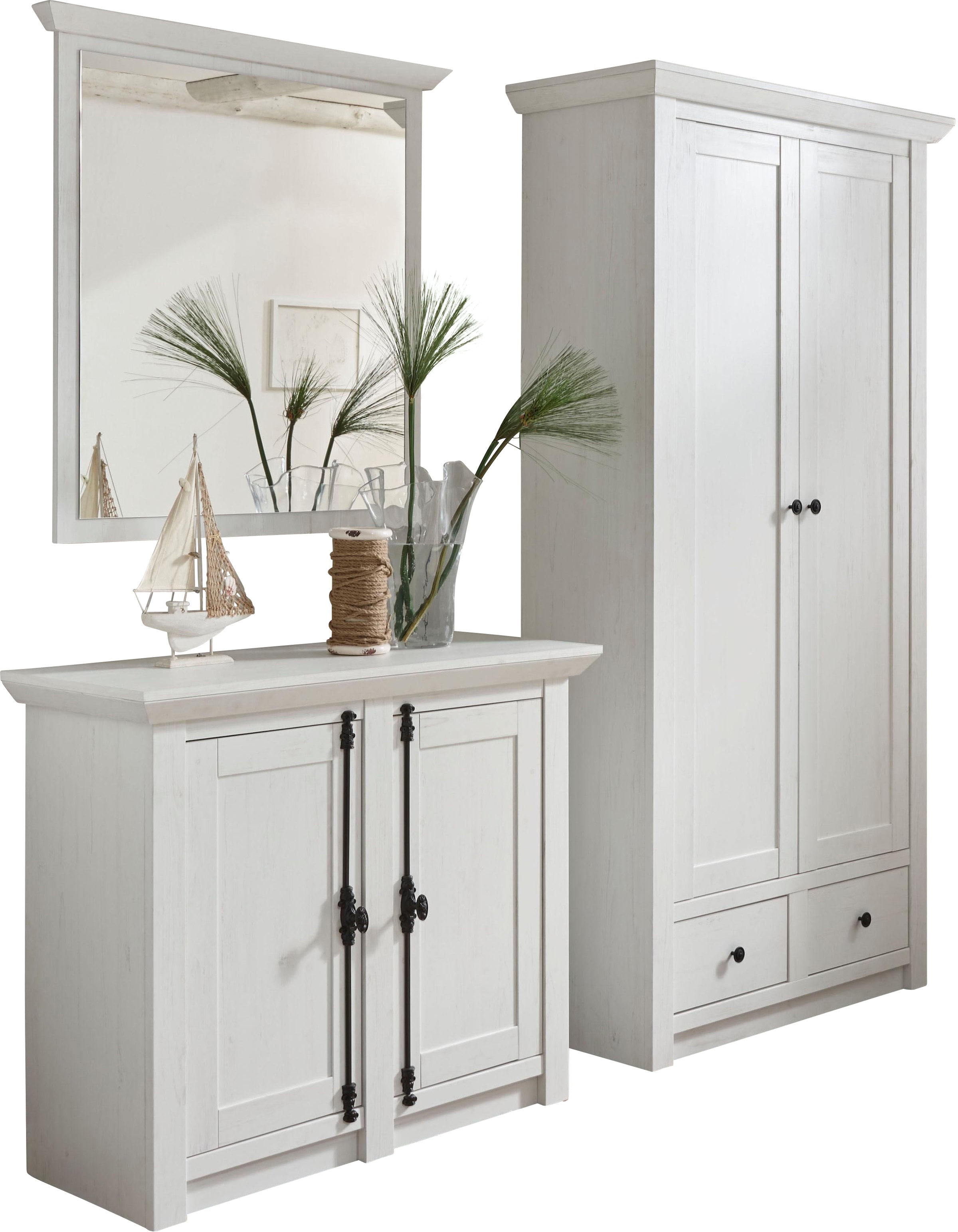 Home affaire Garderoben-Set »California, Komplettset im Landhausstil, moder günstig online kaufen