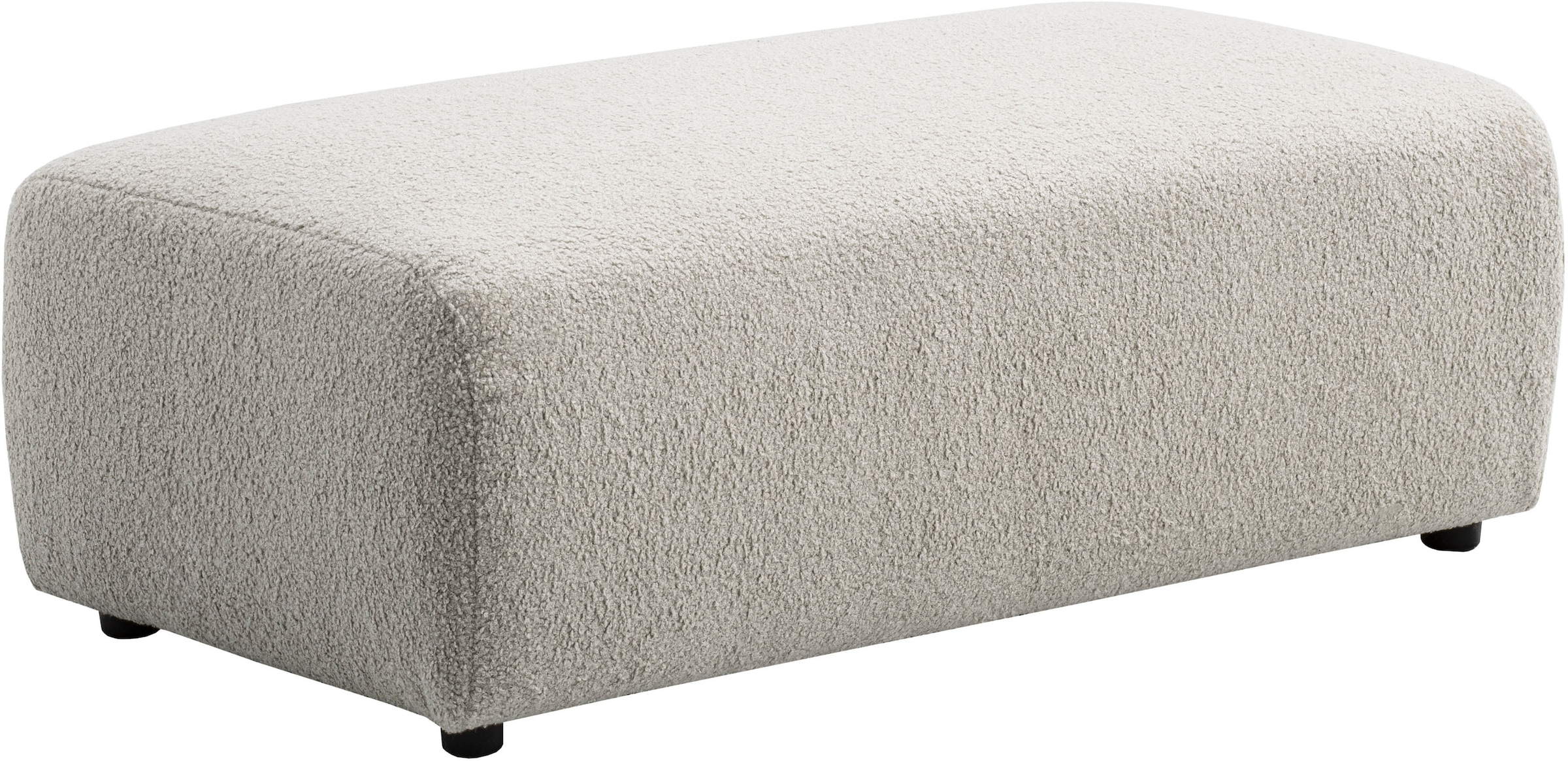 andas Hocker »BAKELS, Polsterhocker in Cord oder Boucle-Stoff«, zur Serie BAKELS, Hocker stellbar zum Schlafsofa (Krokodilverbinder)