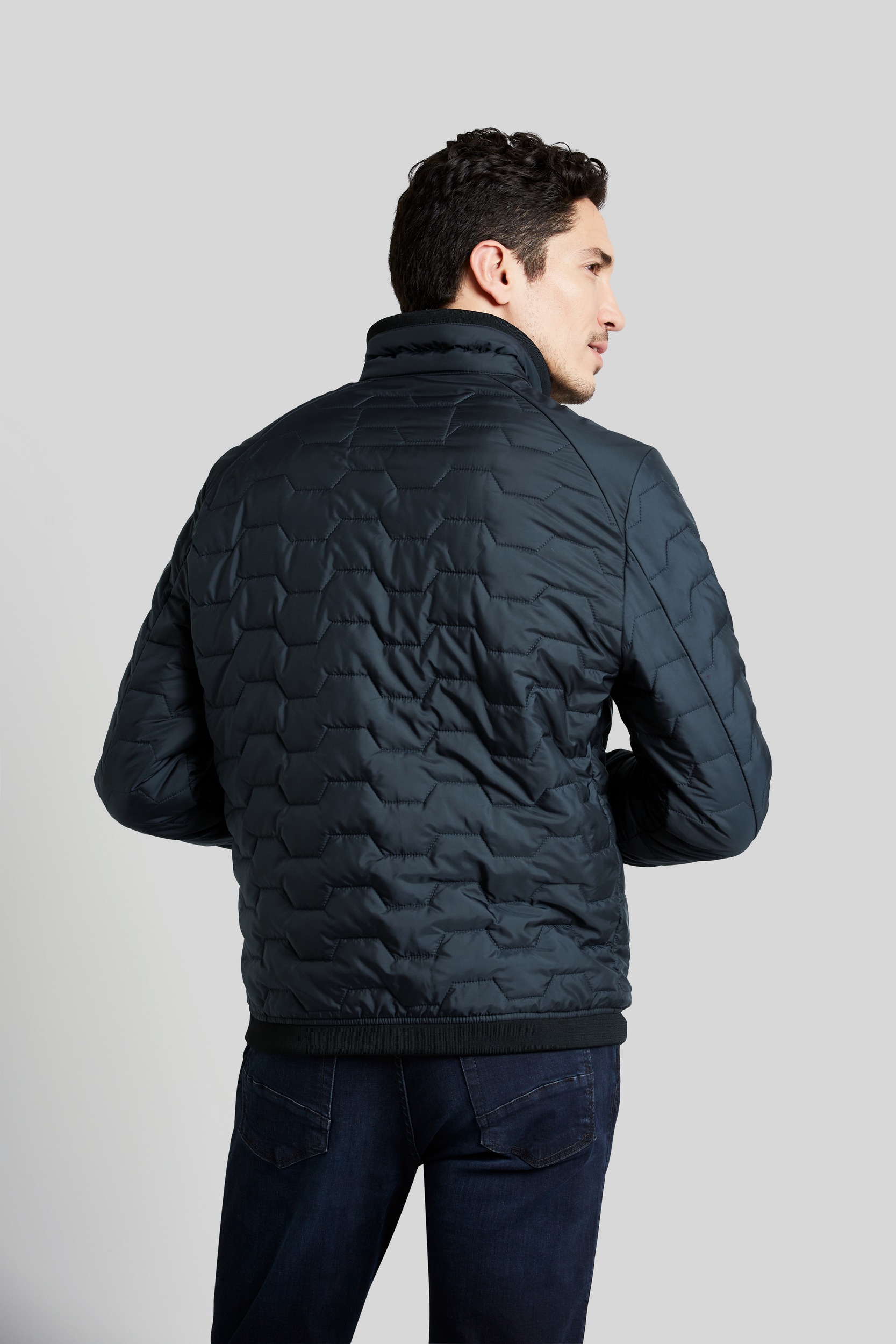 bugatti Blouson, ohne Kapuze, mit modernem Stehkragen