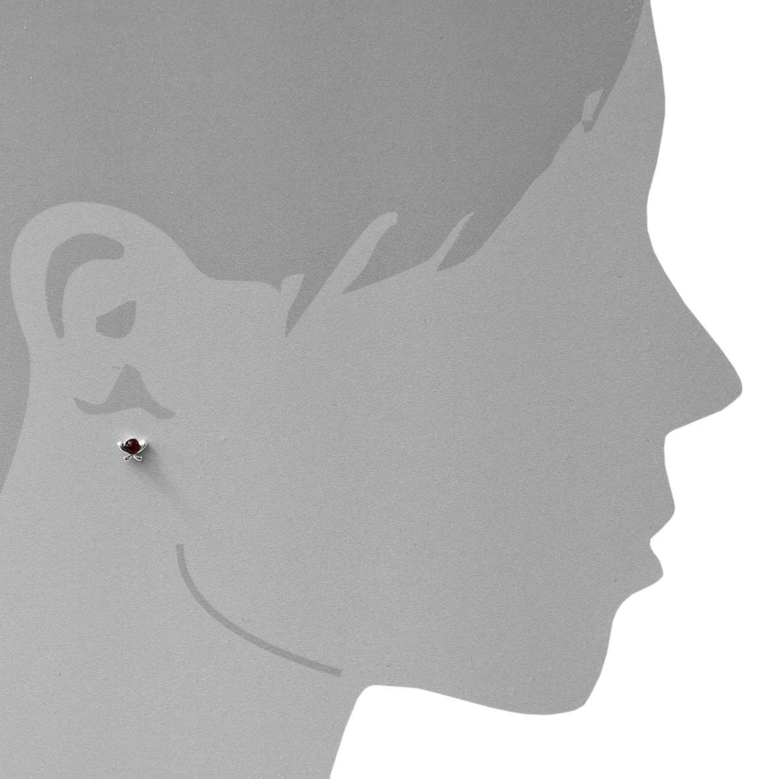 OSTSEE-SCHMUCK Paar Ohrstecker »Ostsee-Schmuck Ohrstecker Feena Ohrstecker Feena«, (2 tlg.)