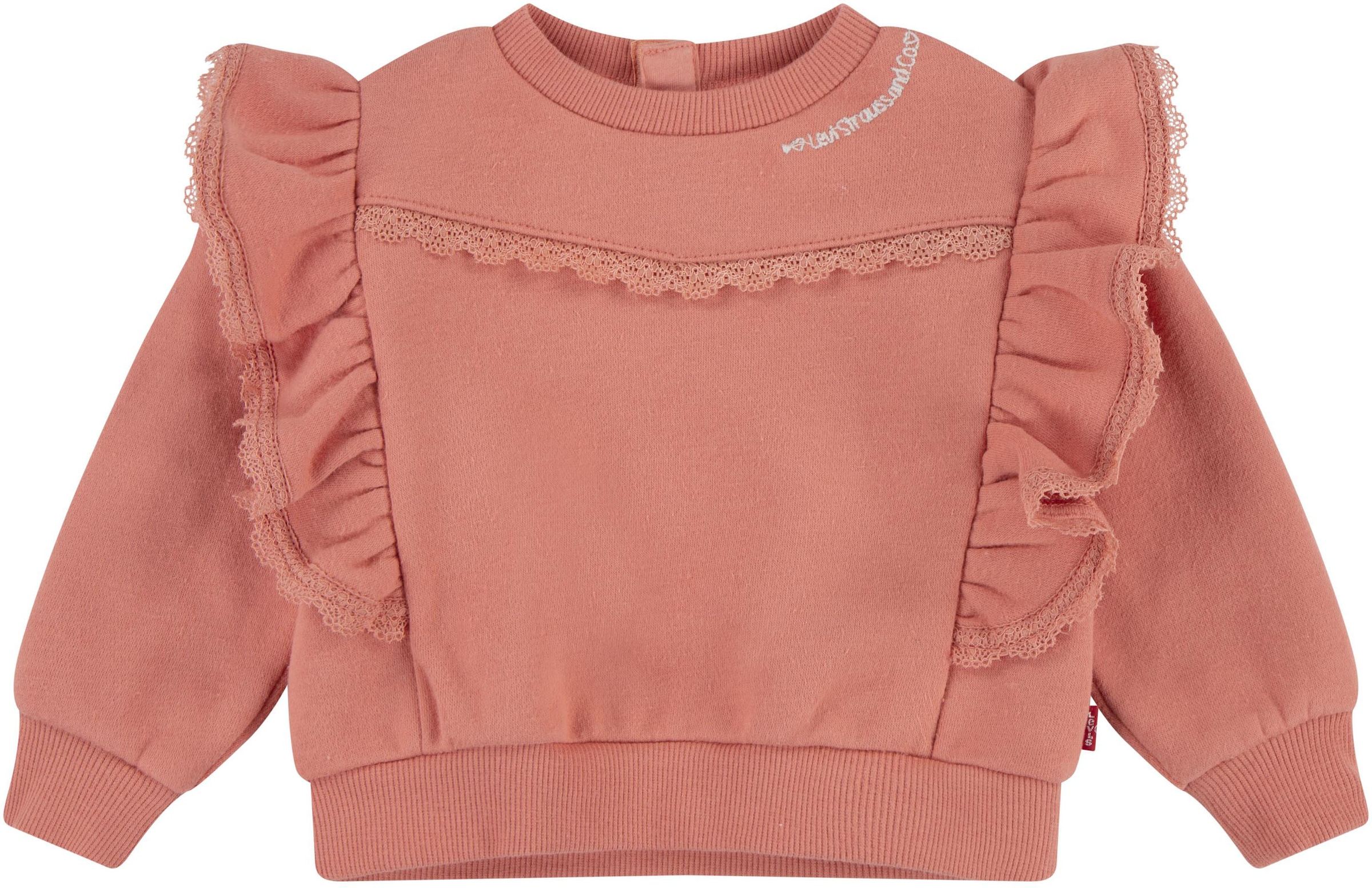 Sweatshirt, mit Rüschenbesatz for GIRLS