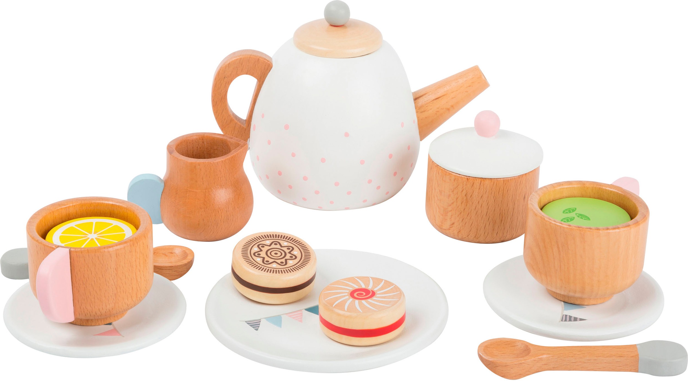 Small Foot Spielgeschirr »Teeservice«, (15 tlg.), aus Holz