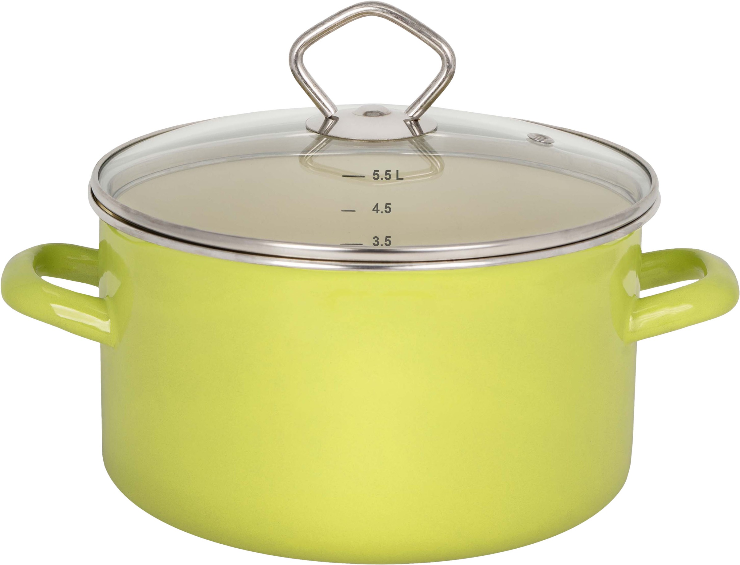 Krüger Fleischtopf »Juist« Emaille 1 Stk. tlg. Induktionsgeeignet günstig online kaufen