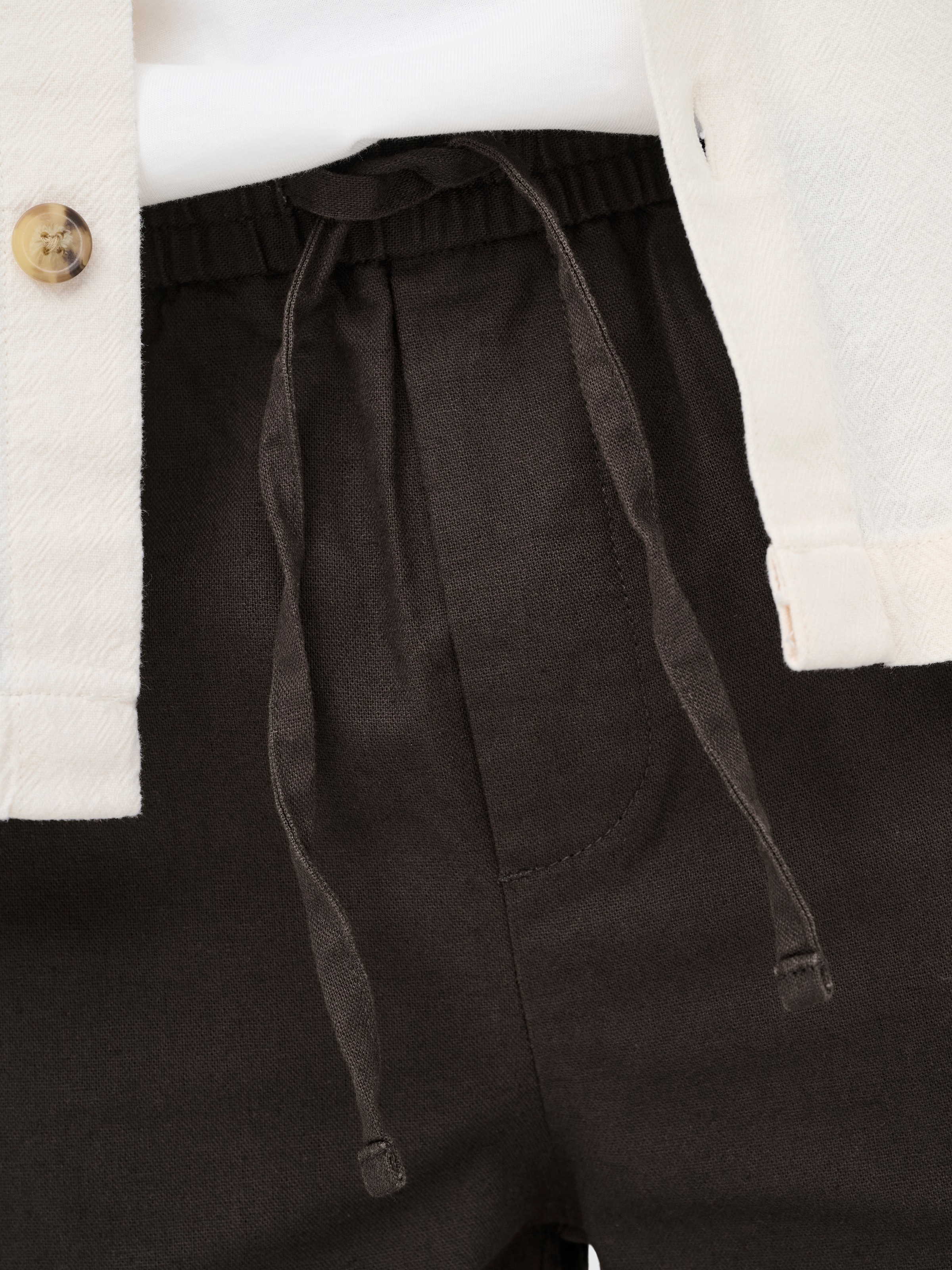 ONLY & SONS Schlupfhose »ONSSINUS LOOSE 0007 COT LIN PANT NOOS«  Baumwolle mit Leinen, locker geschnitten