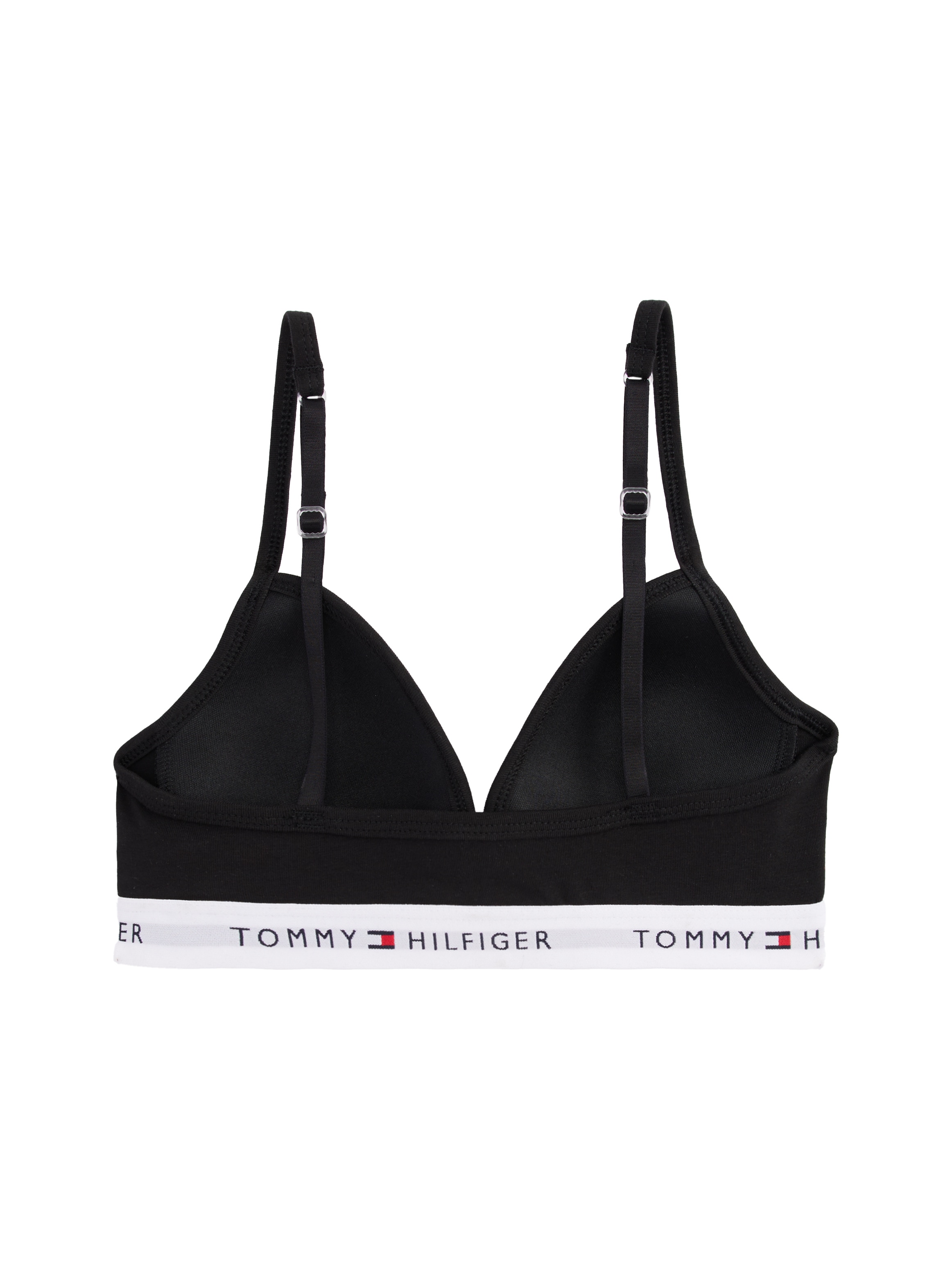 Tommy Hilfiger Underwear Triangel-BH mit Logoschriftzug