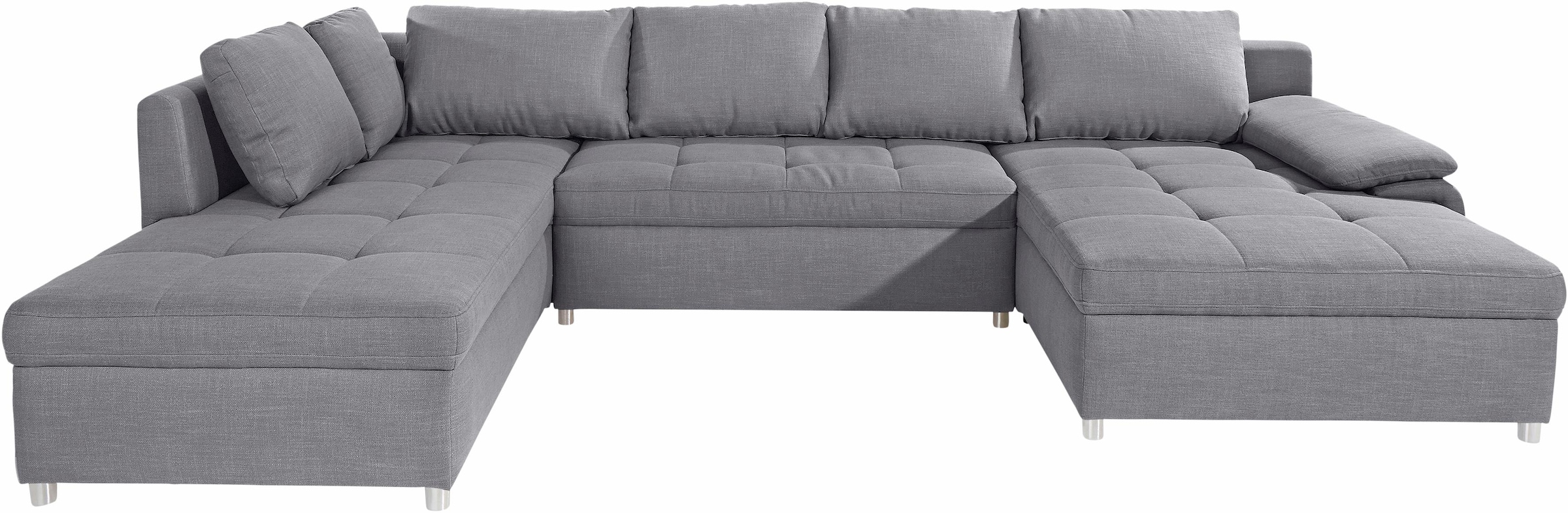 sit&more Wohnlandschaft »Labene U-Form«, wahlweise mit Bettfunktion und Bettkasten