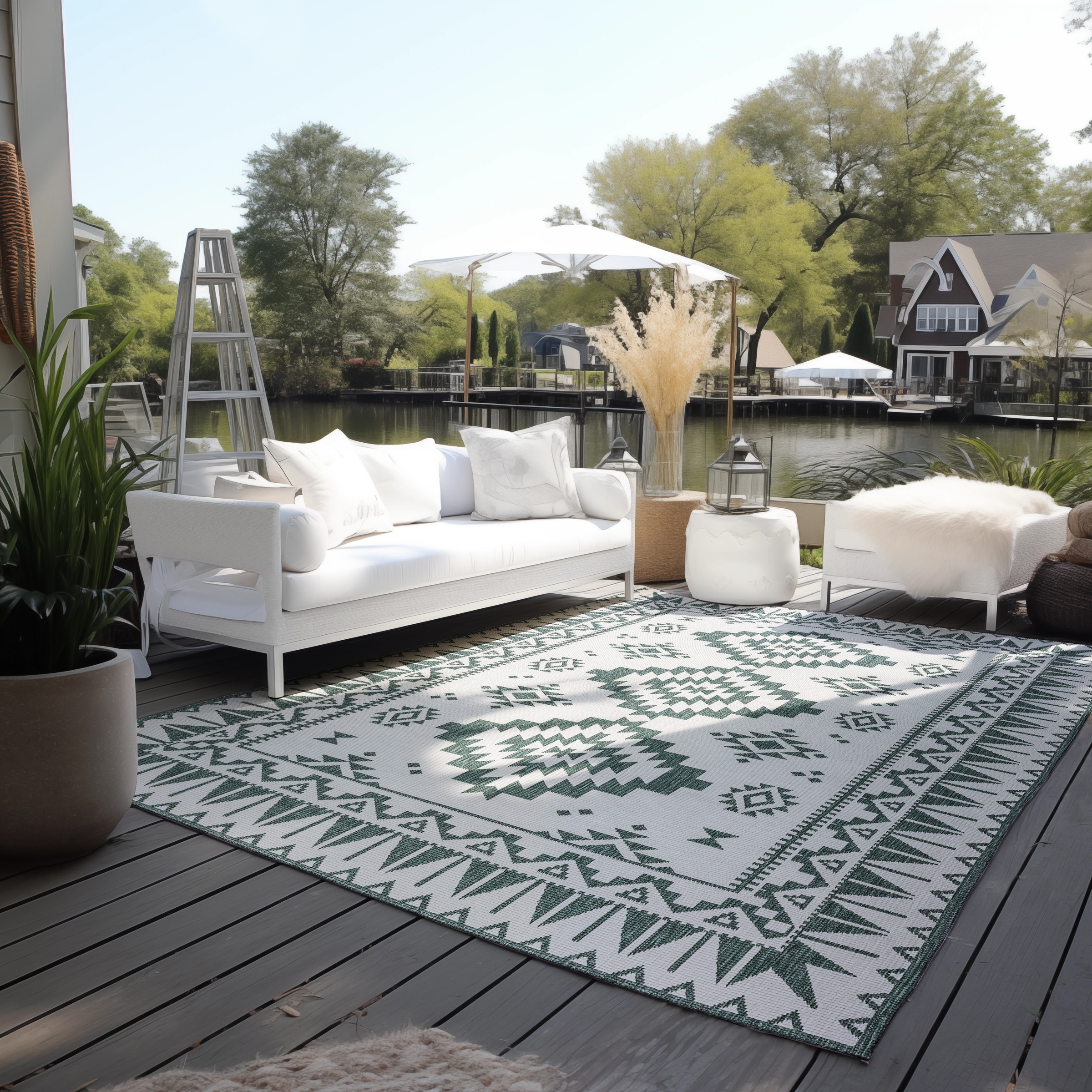 ELLE DECORATION Teppich »Dynamic, Wendeteppich«, rechteckig, 5 mm Höhe, Fla günstig online kaufen