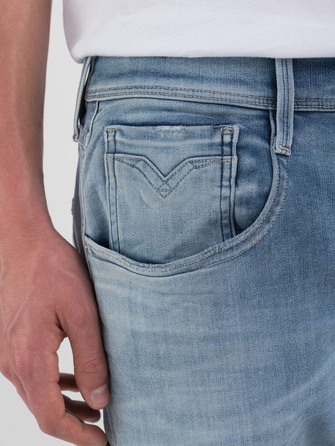 Replay Slim-fit-Jeans »ANBASS HYPERFLEX BIO«