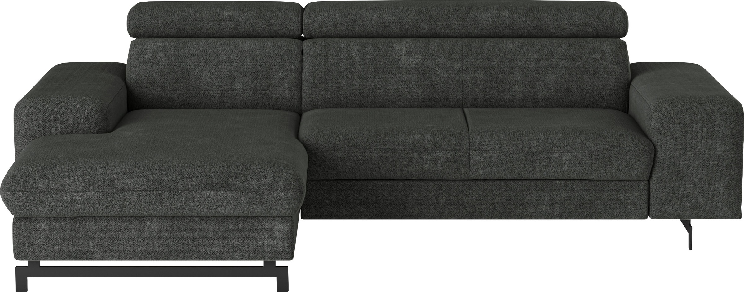 COTTA Ecksofa »Emma L-Form«, mit Kopfteilverstellung, wahlweise mit Bettfunktion & Bettkasten