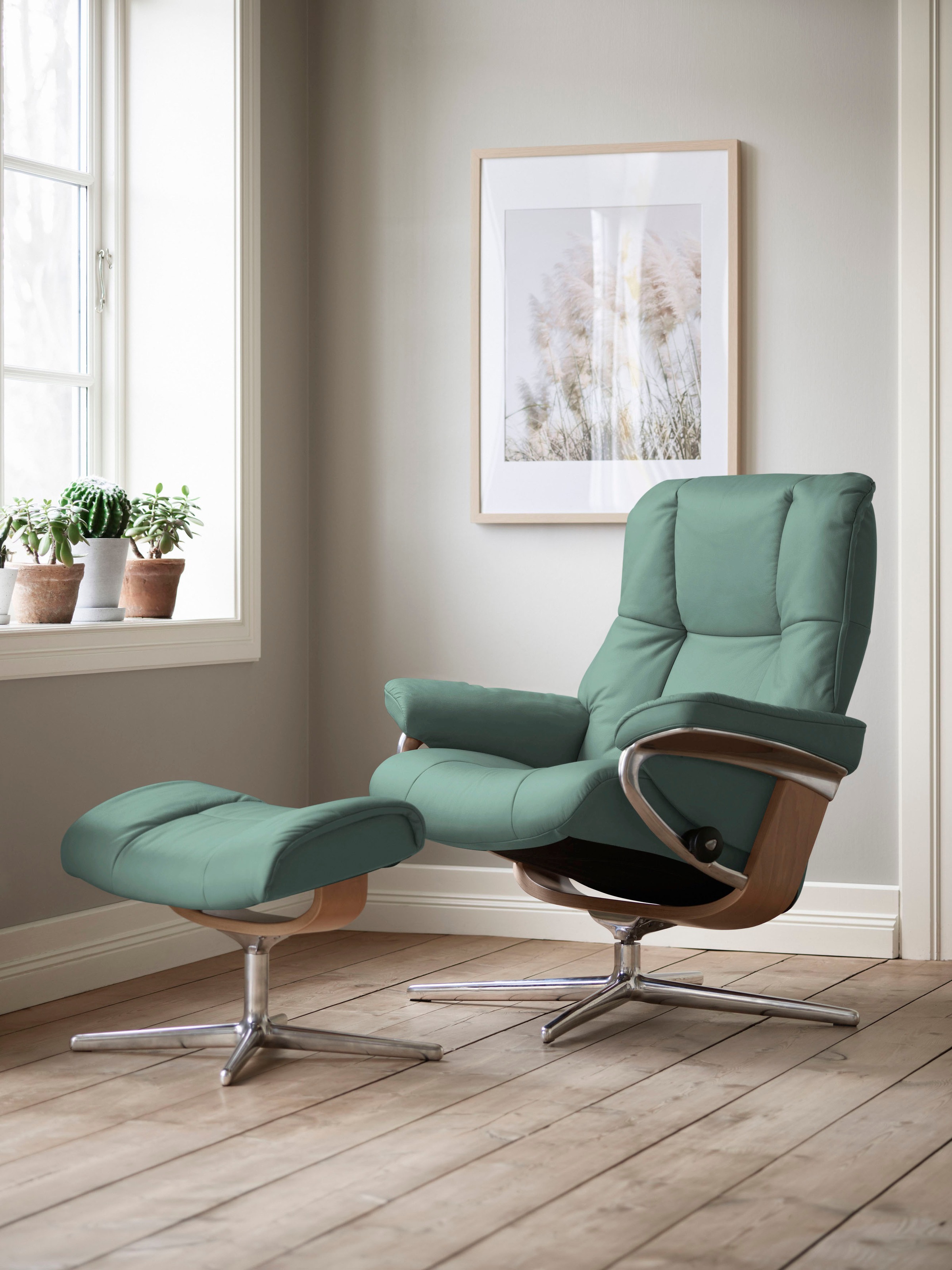 Stressless® Relaxsessel »Mayfair«, (Set, Relaxsessel mit Hocker), mit Hocke günstig online kaufen